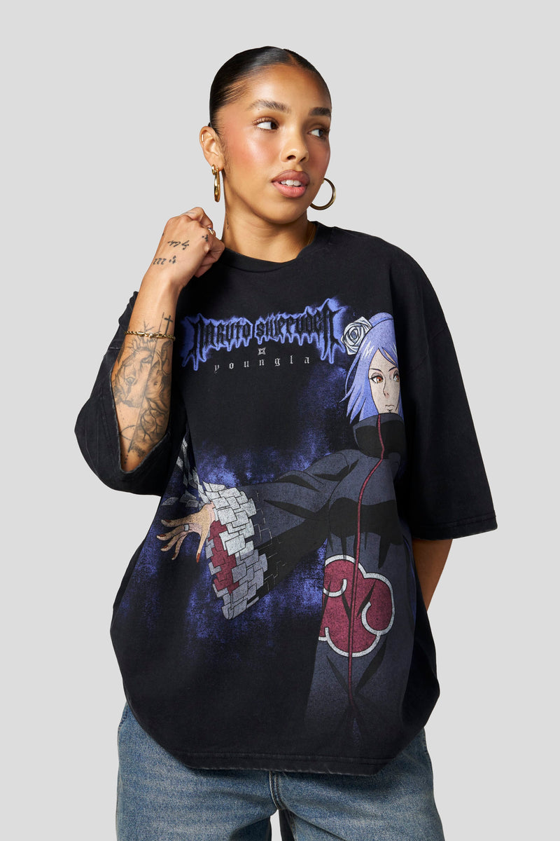 W4360 - Naruto Washed Tee