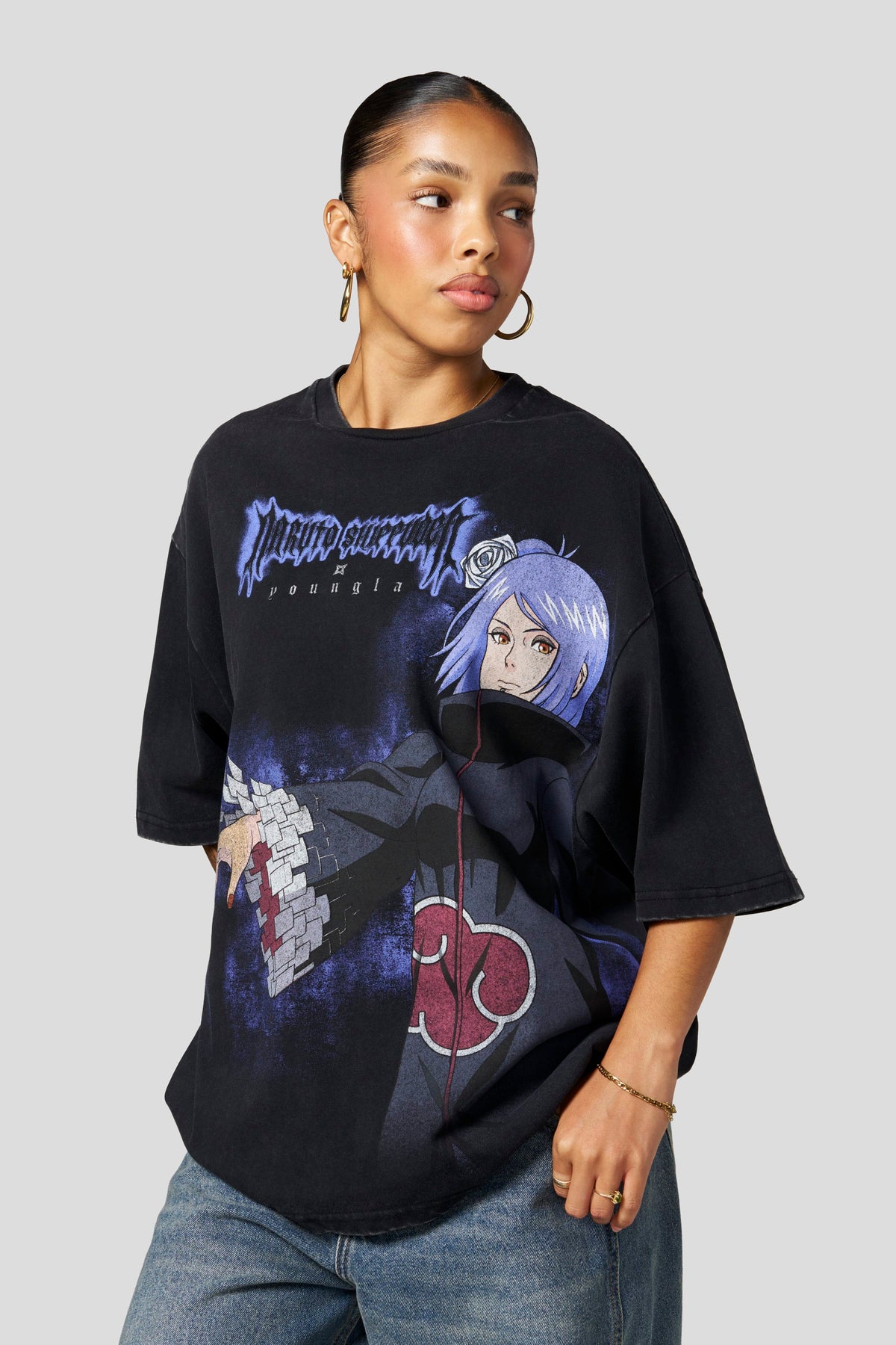 W4360 - Naruto Washed Tee
