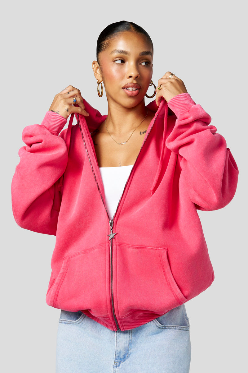 W533 Flashback Zip Hoodie