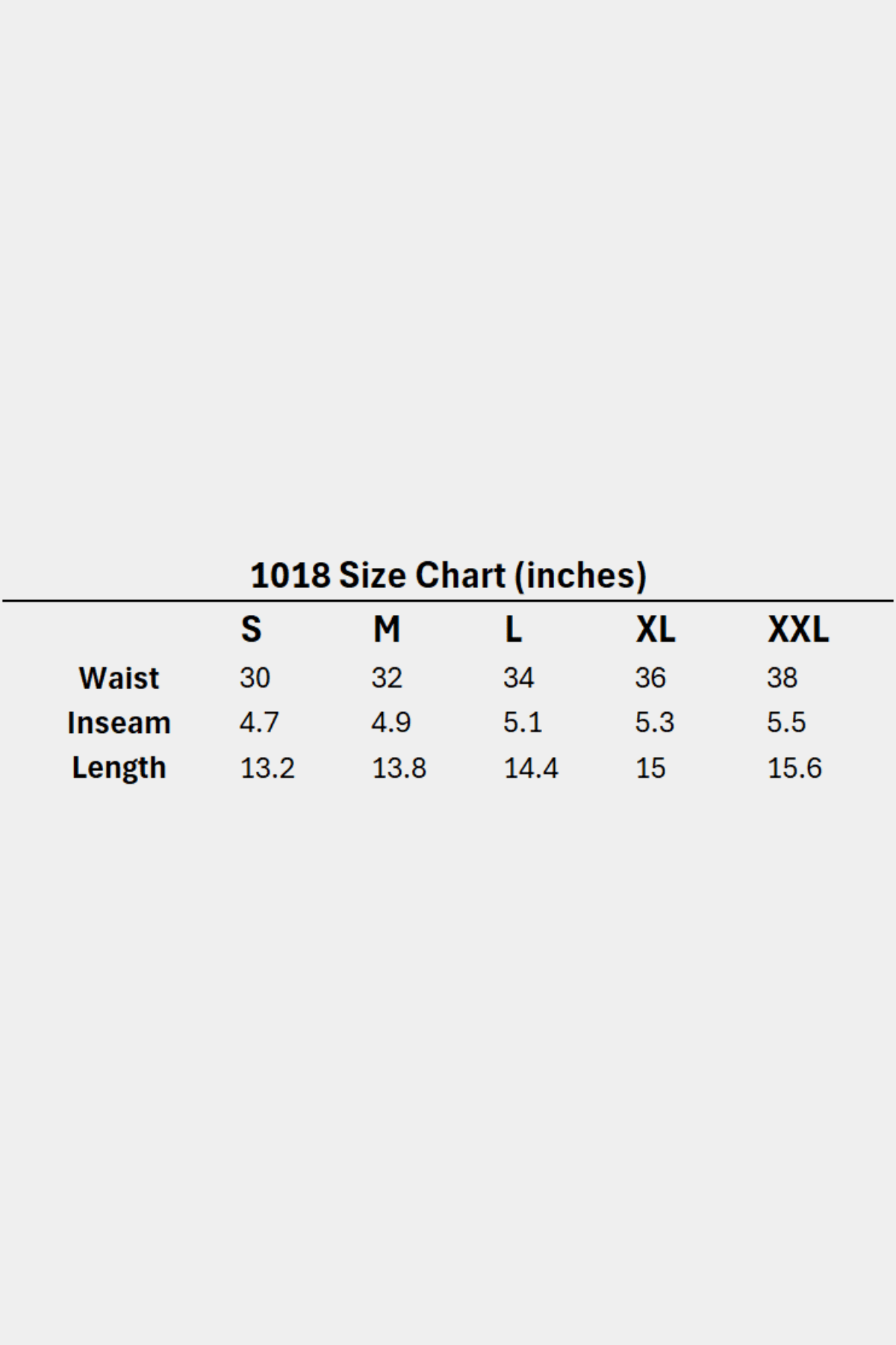 nike dri fit shorts size guide