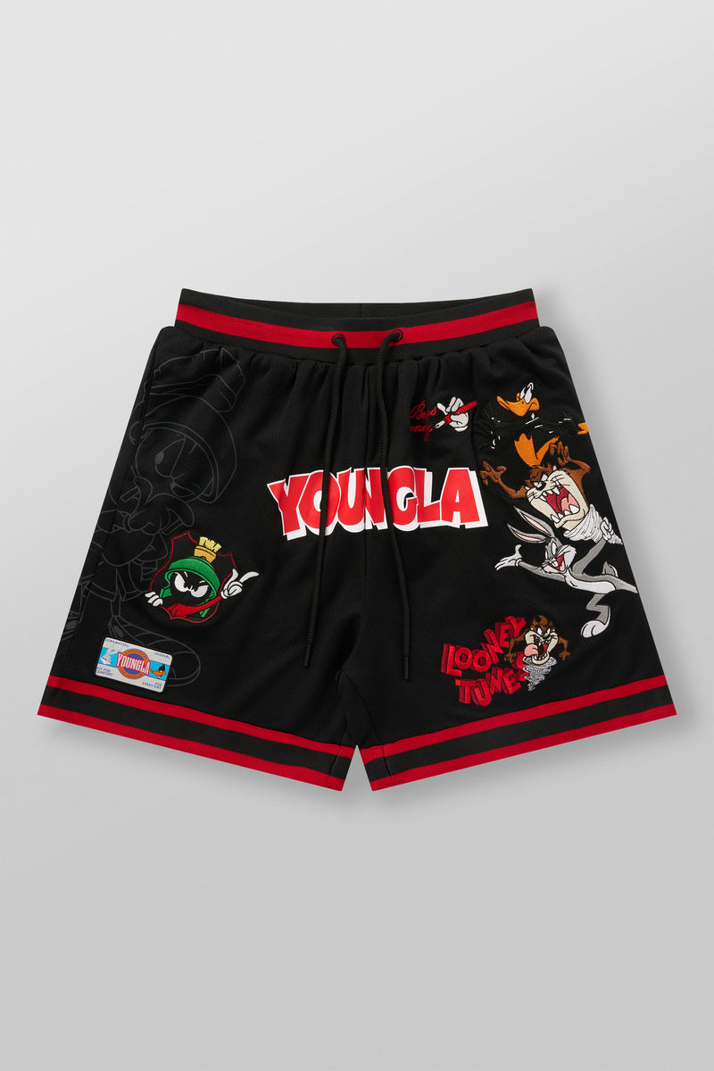 1071 - Looney Tunes Embroidered Patch Shorts - July 7th