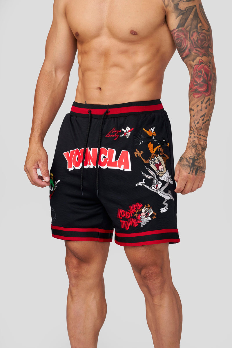 1071 - Looney Tunes Embroidered Patch Shorts - July 7th
