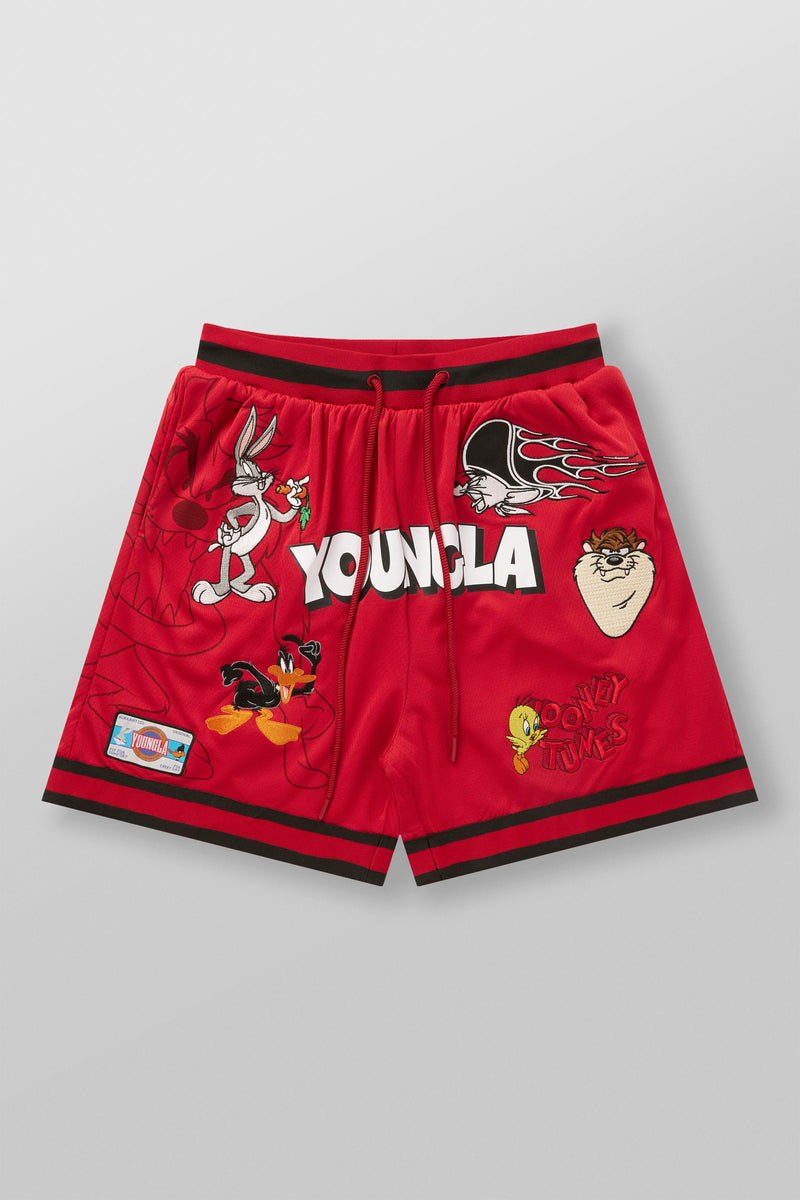 1071 - Looney Tunes Embroidered Patch Shorts - July 7th
