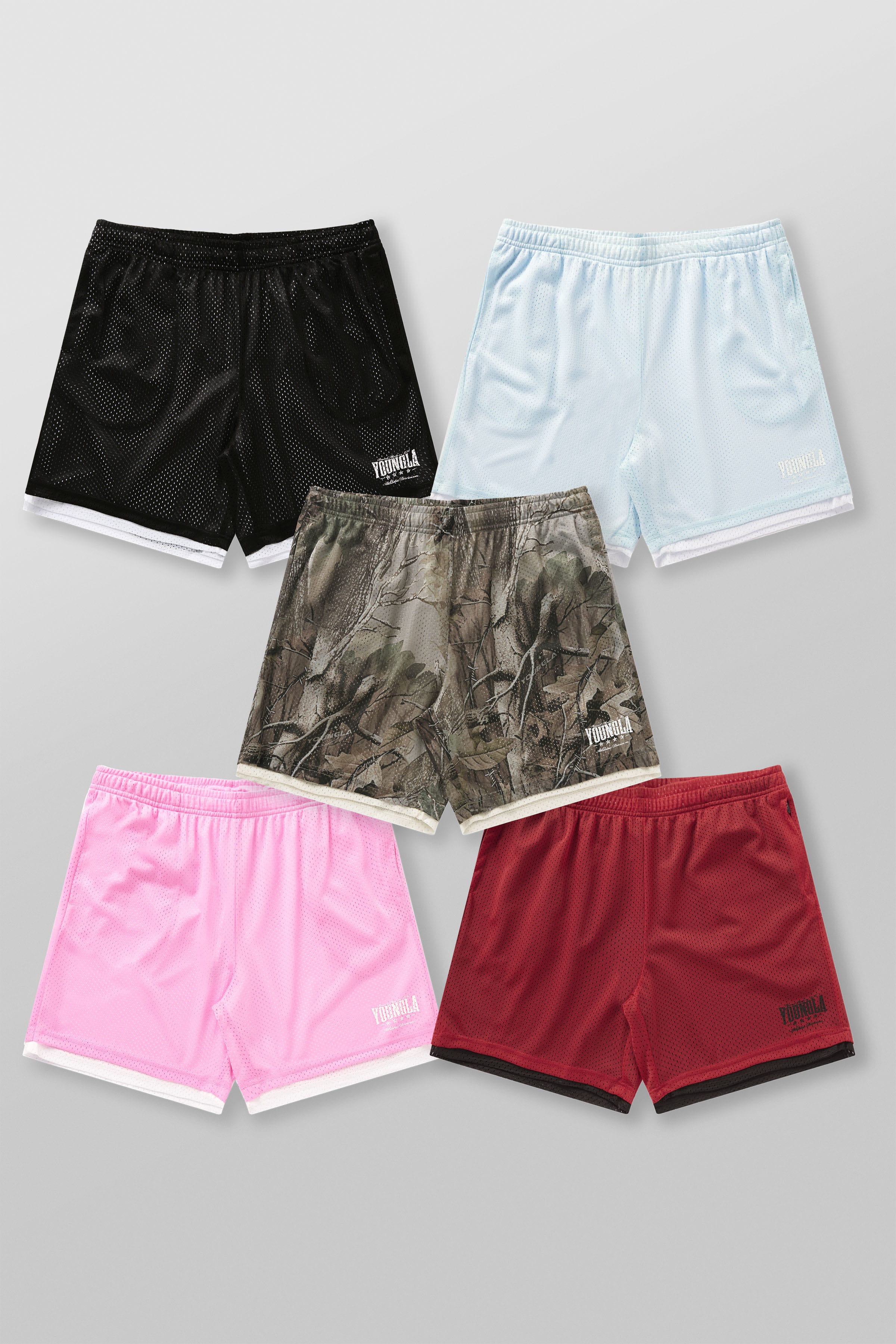 1092 - Double Mesh Shorts