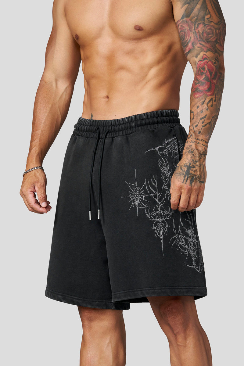 1093 - Cyberpunk Fleece Shorts