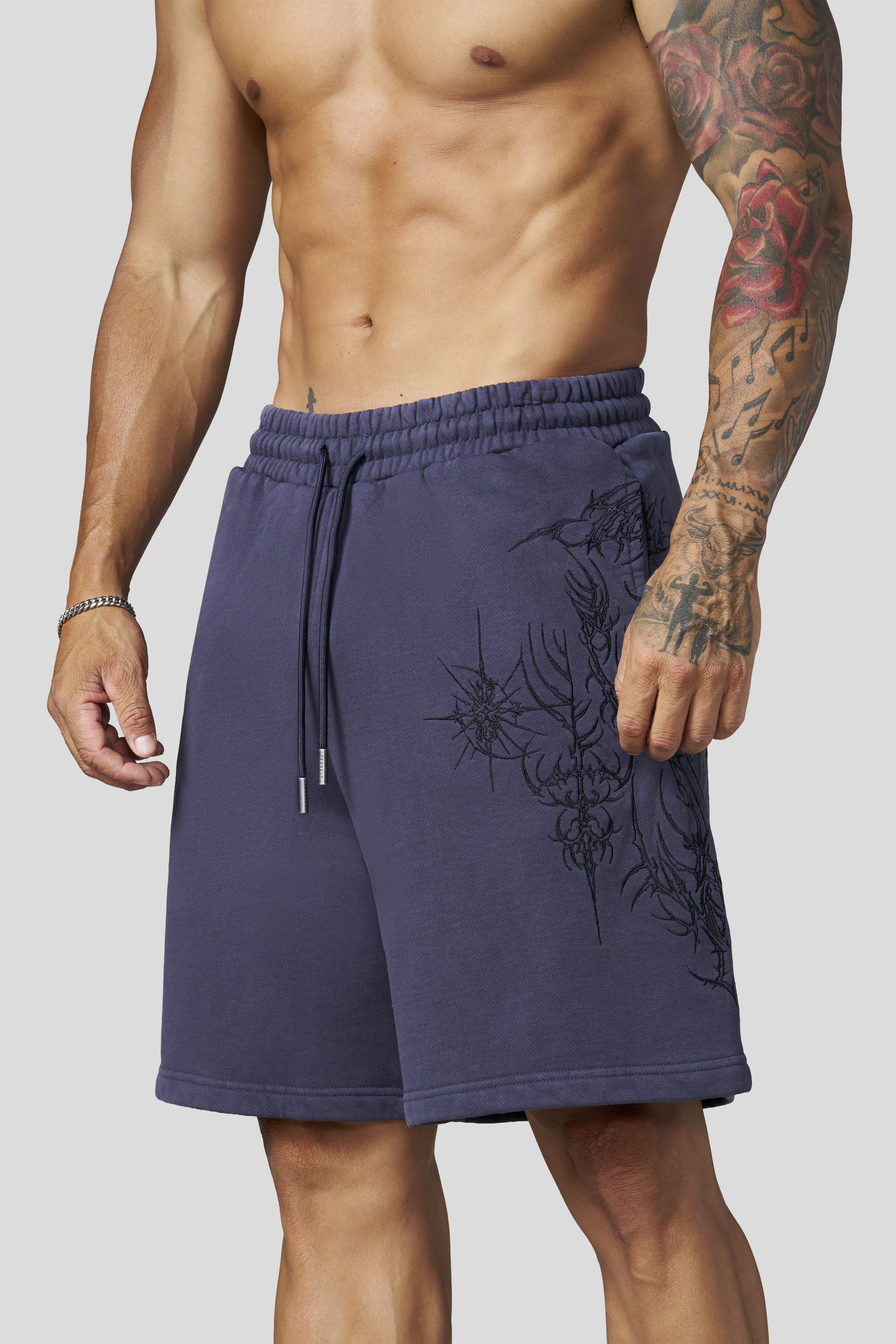 1093 - Cyberpunk Fleece Shorts