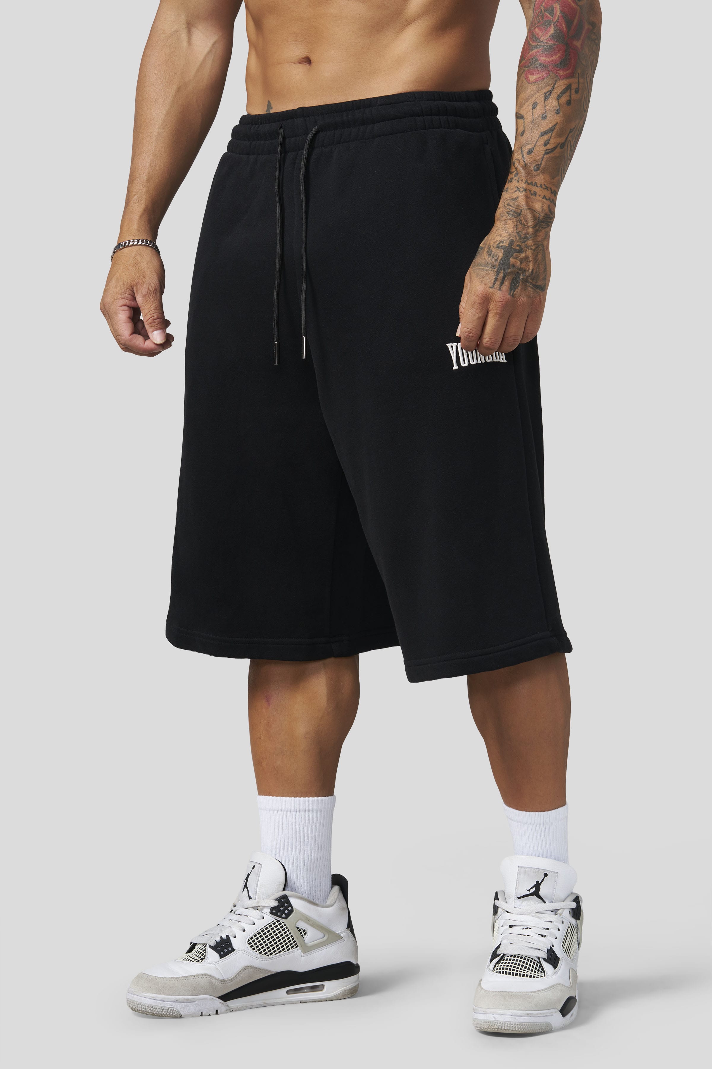 1107 - Extra Long Baggy Shorts