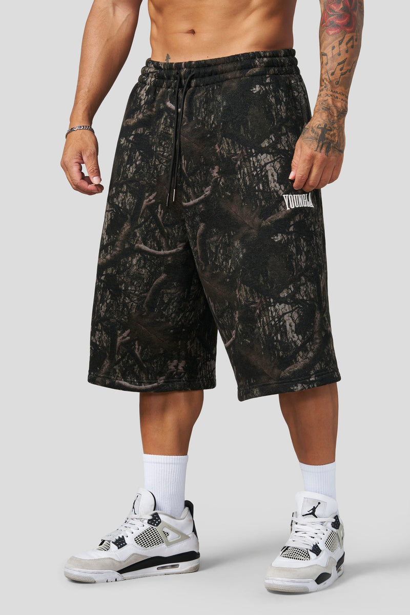 1107 - Extra Long Baggy Shorts