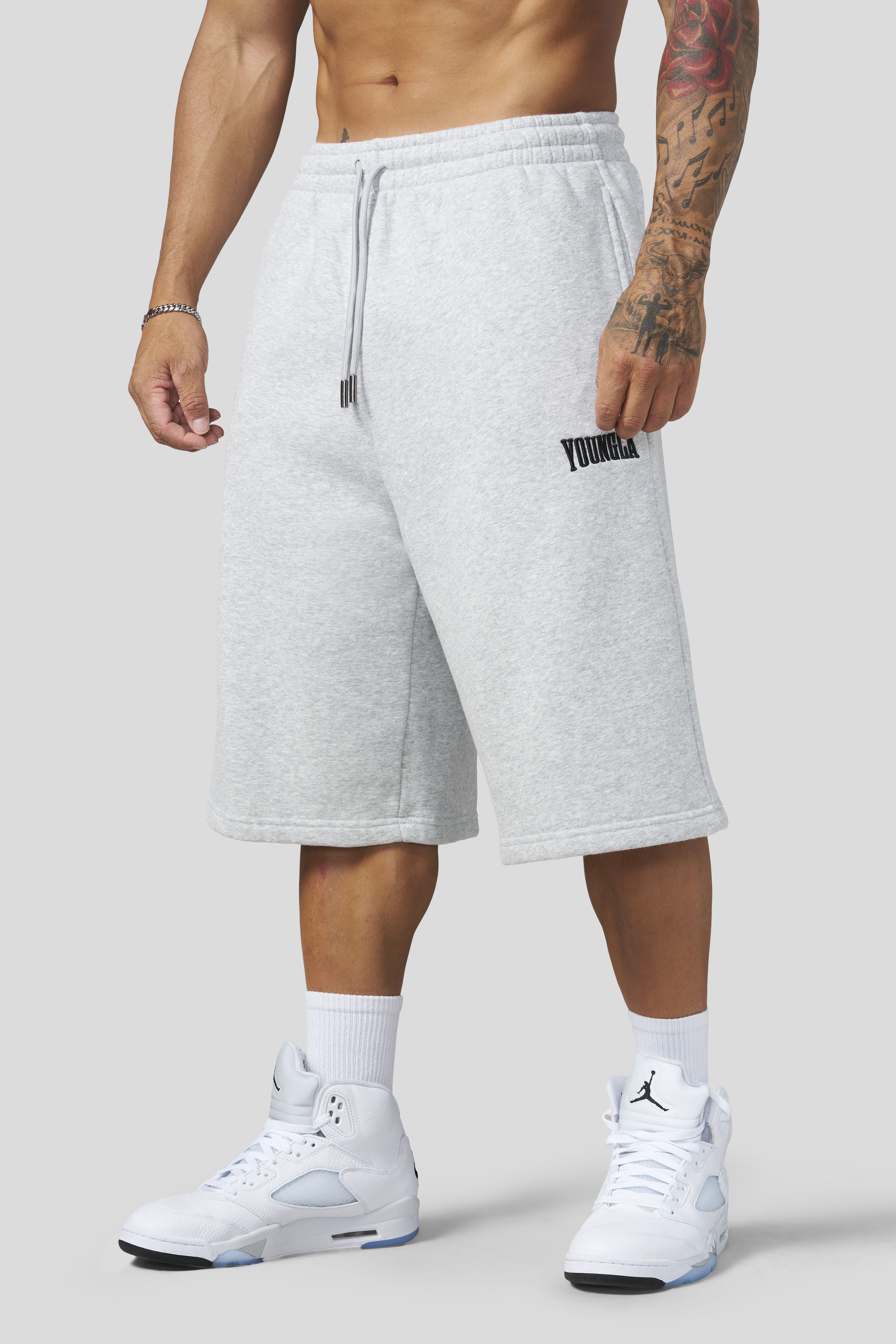 1107 - Extra Long Baggy Shorts