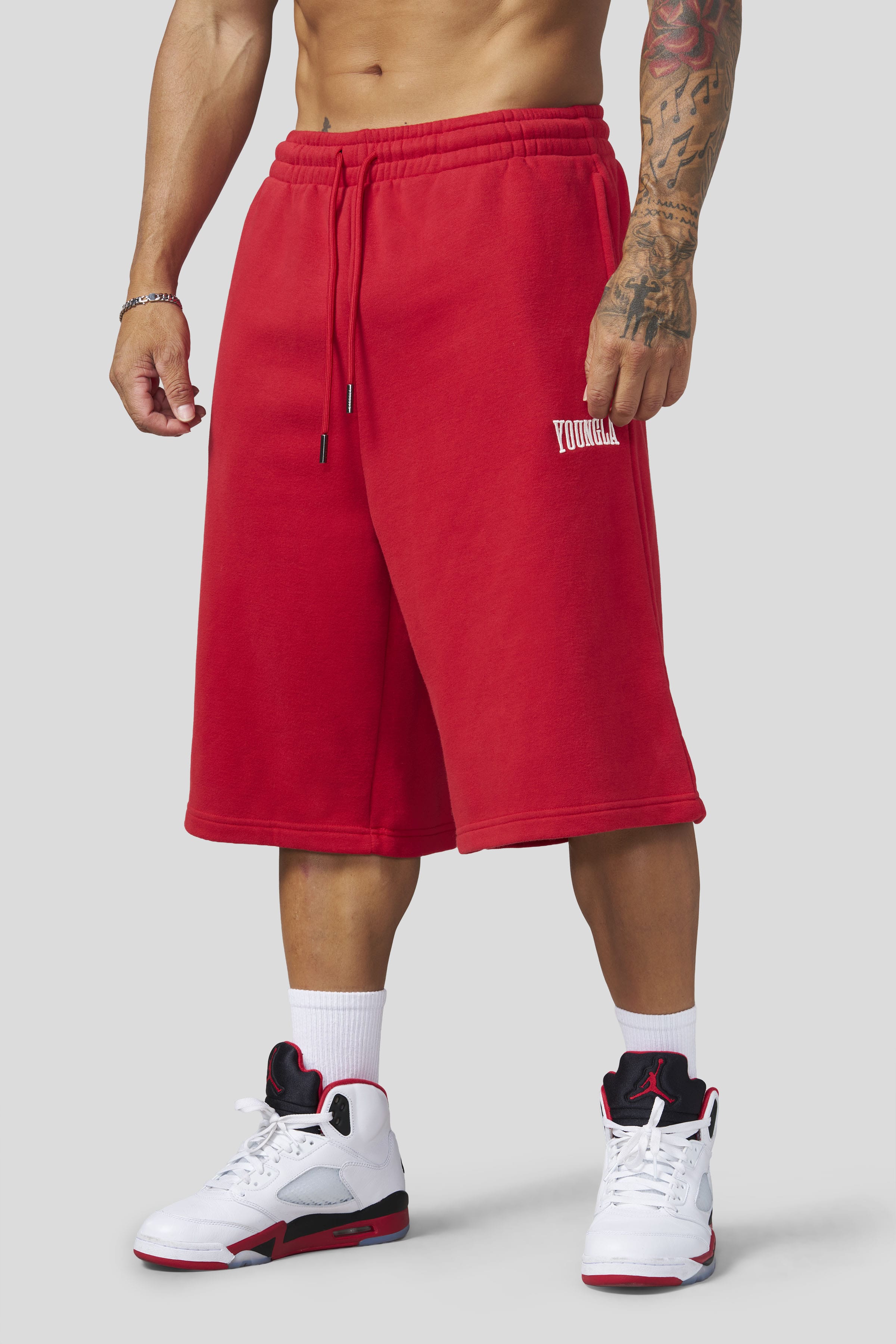 1107 - Extra Long Baggy Shorts