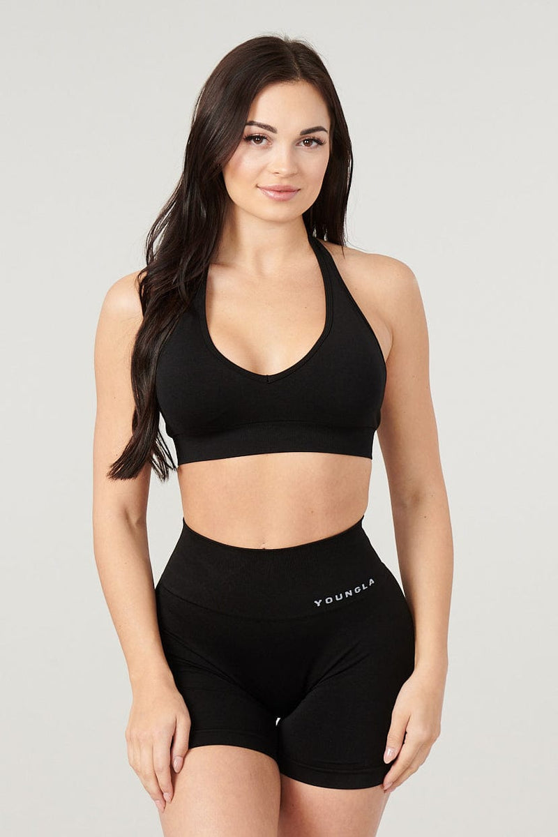 W328 - Core Seamless Halter sports bra