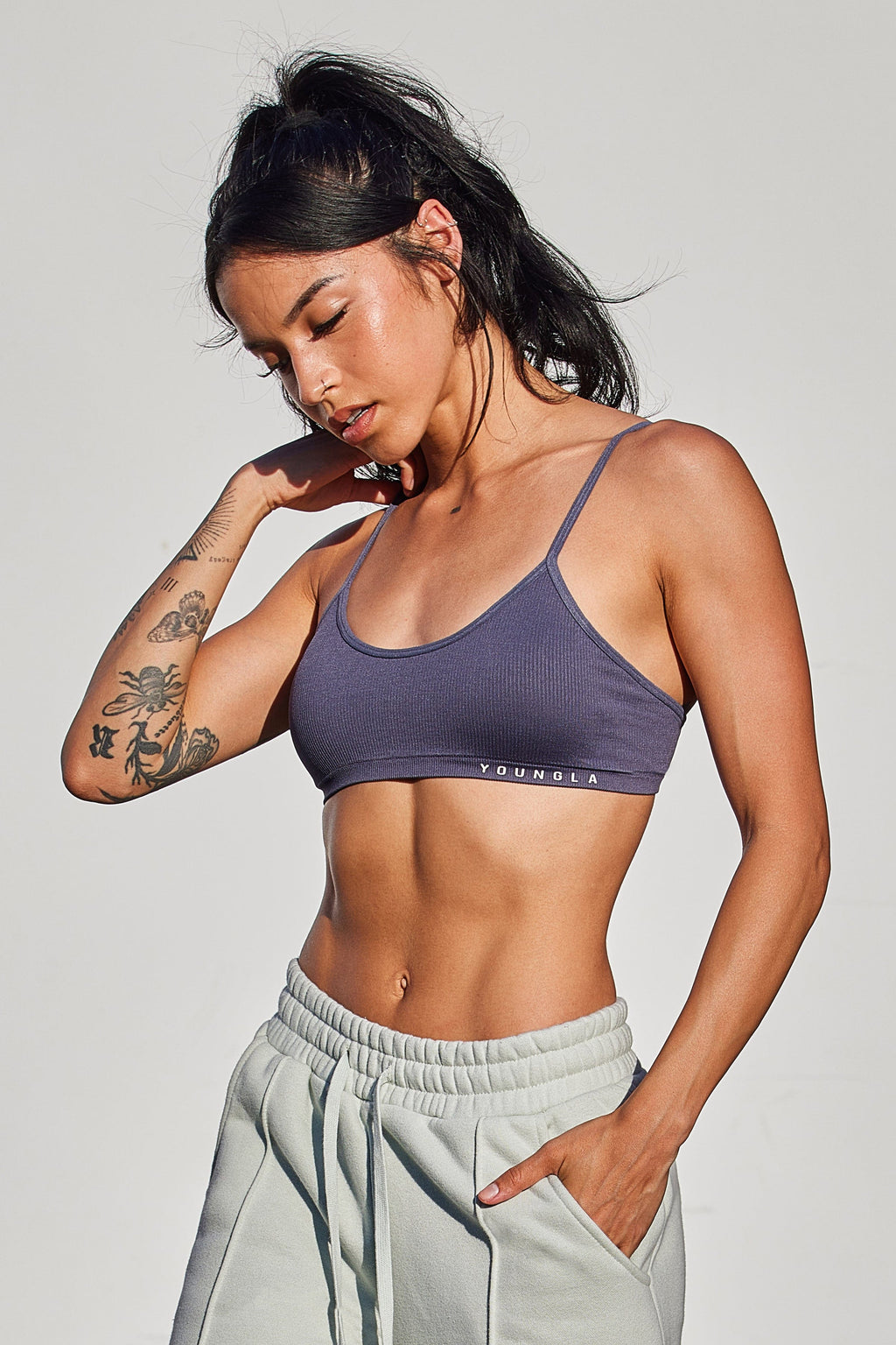 Cotton On Body WORKOUT TRAINING CROP - Medium support sports bra