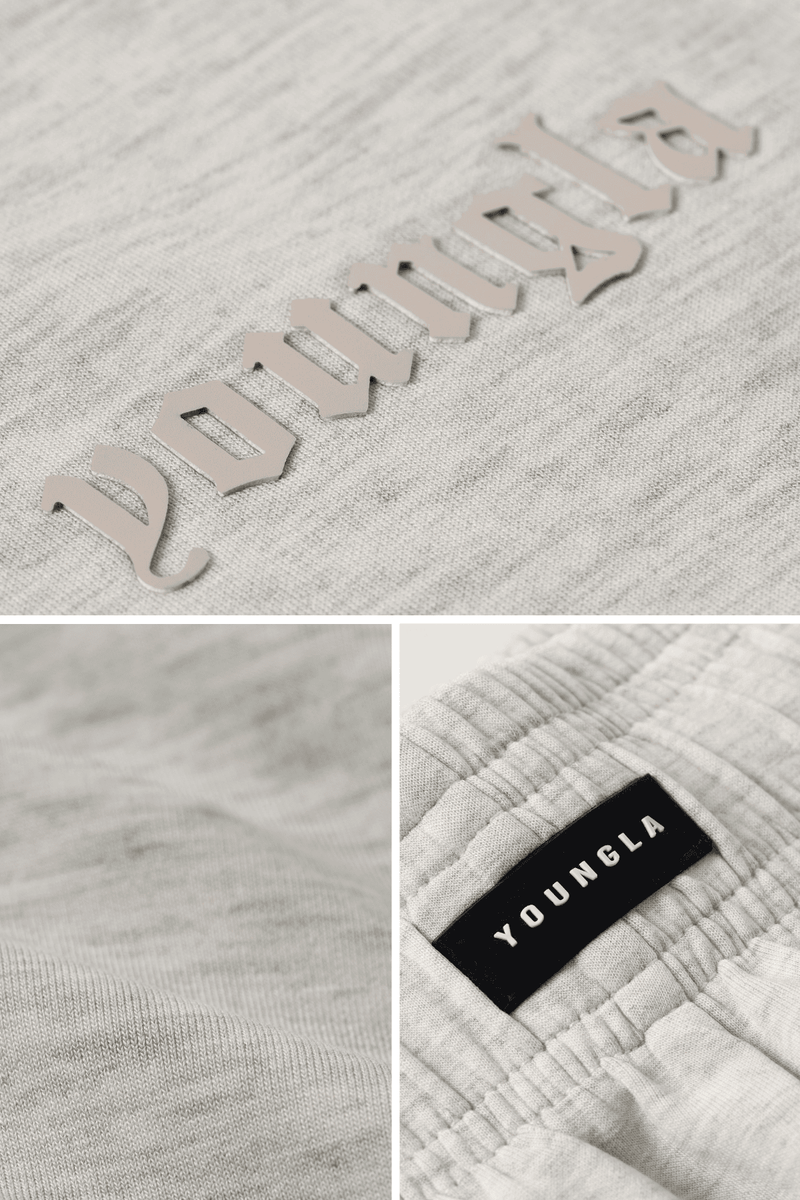 2021 Soft AF Joggers with slim-tapered fit, ultra-soft, breathable fabric — comfortable and stylish for workouts, travel, or lounging in Heather Grey