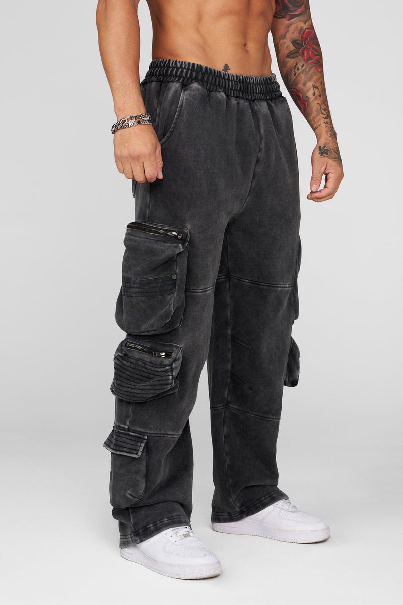 2027 - Stacked Cargo Sweats