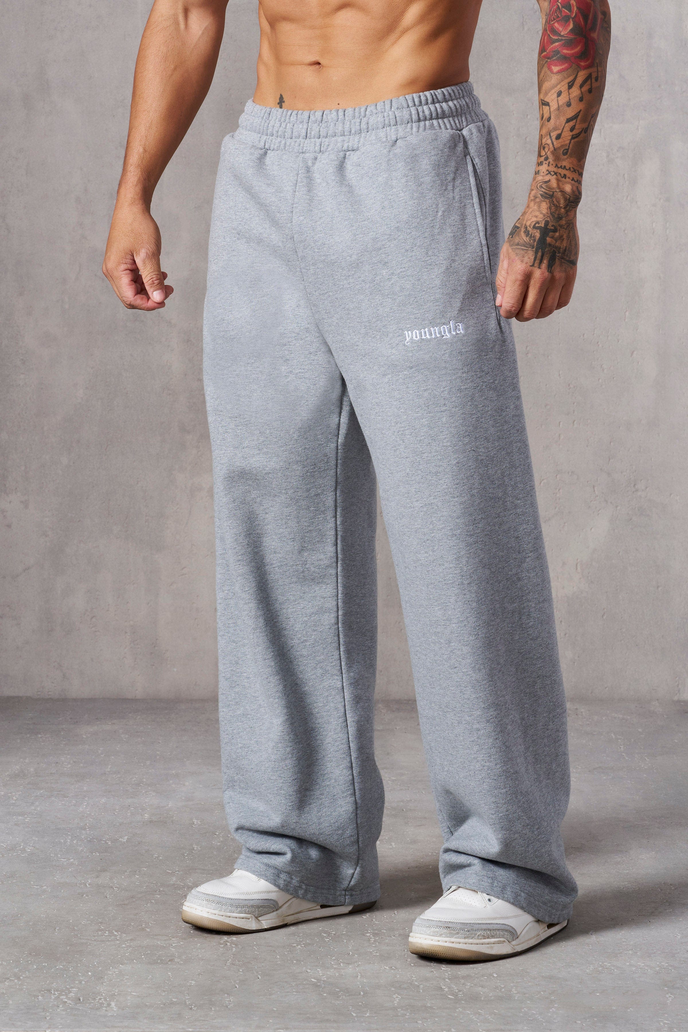 Boys In Grey Sweats 2111 Classic Baggy Sweats