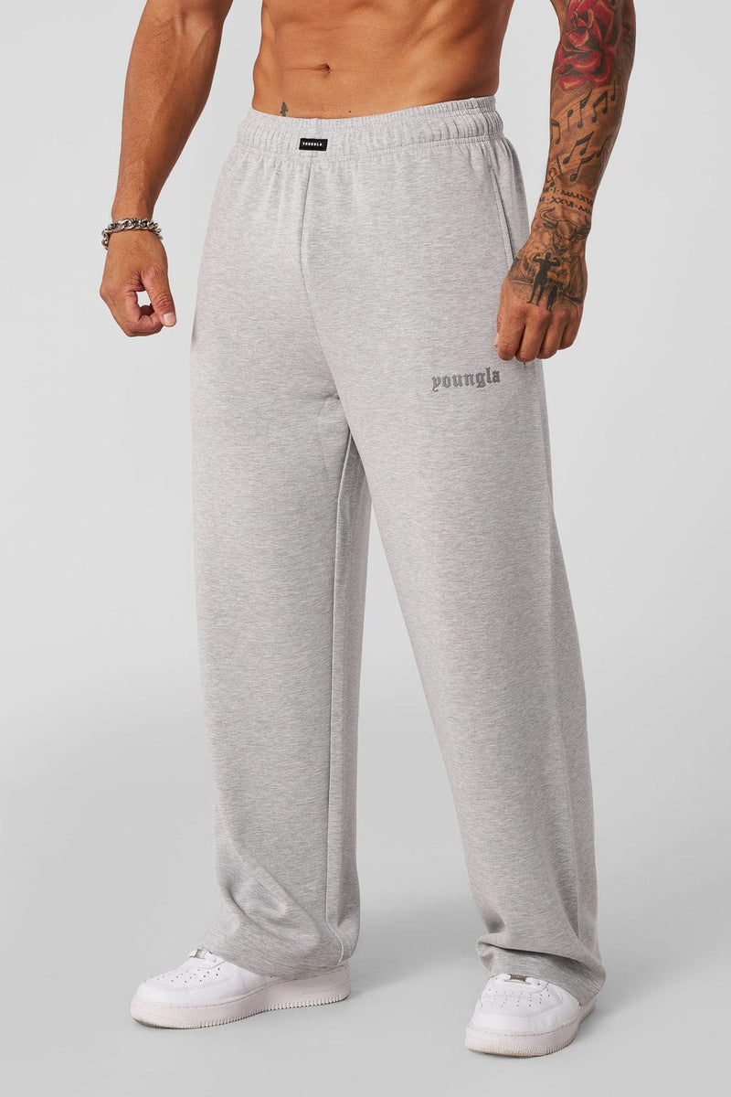 2141 Soft AF No Cuff Sweats, straight-leg and luxuriously soft — relaxed, stylish, and comfortable for everyday wear in color Heather Grey