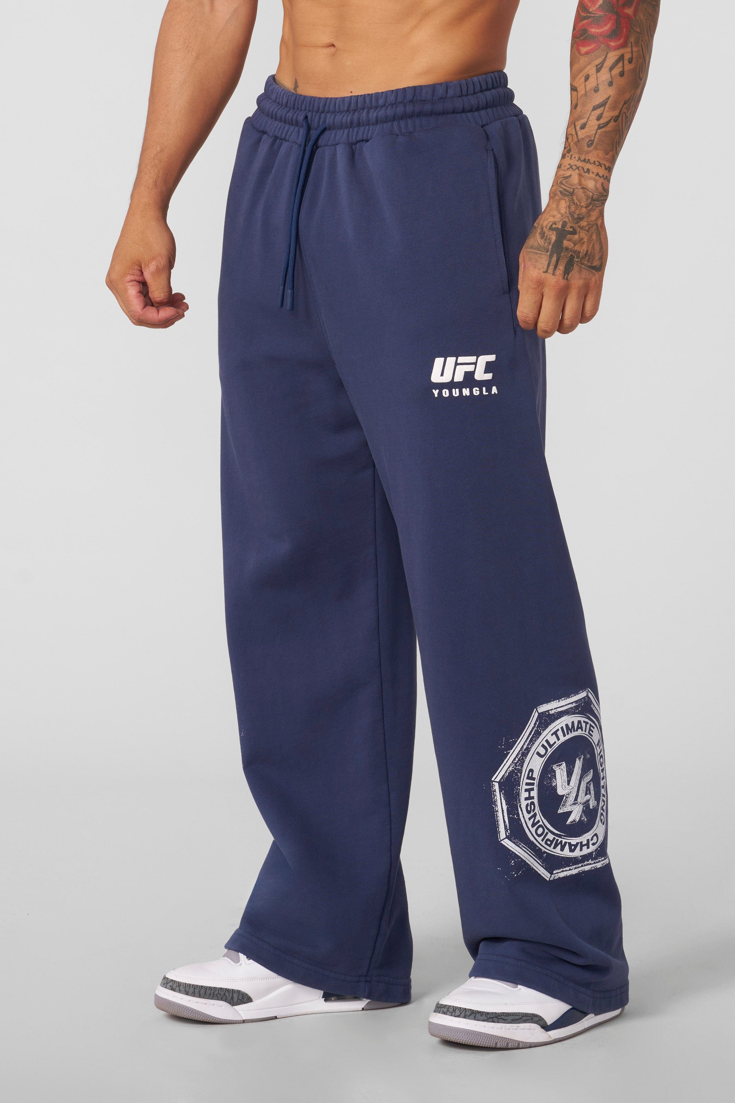 Youngla 2148 UFC Championship Joggers Navy Wash XXLarge