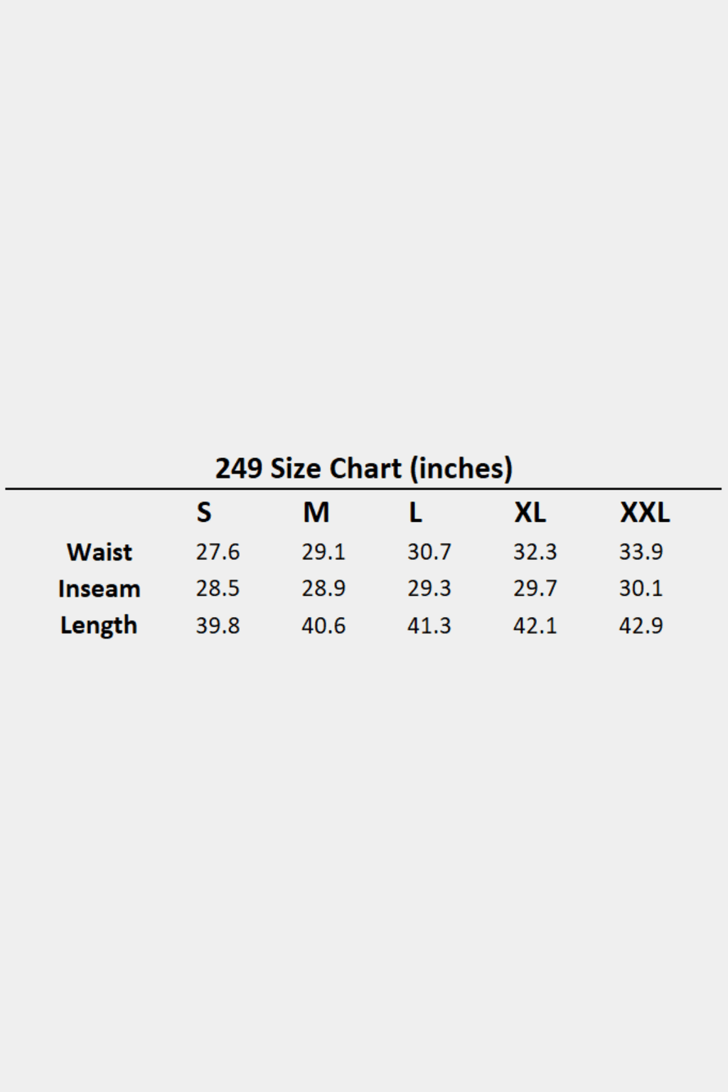 Adidas track pants size on sale chart