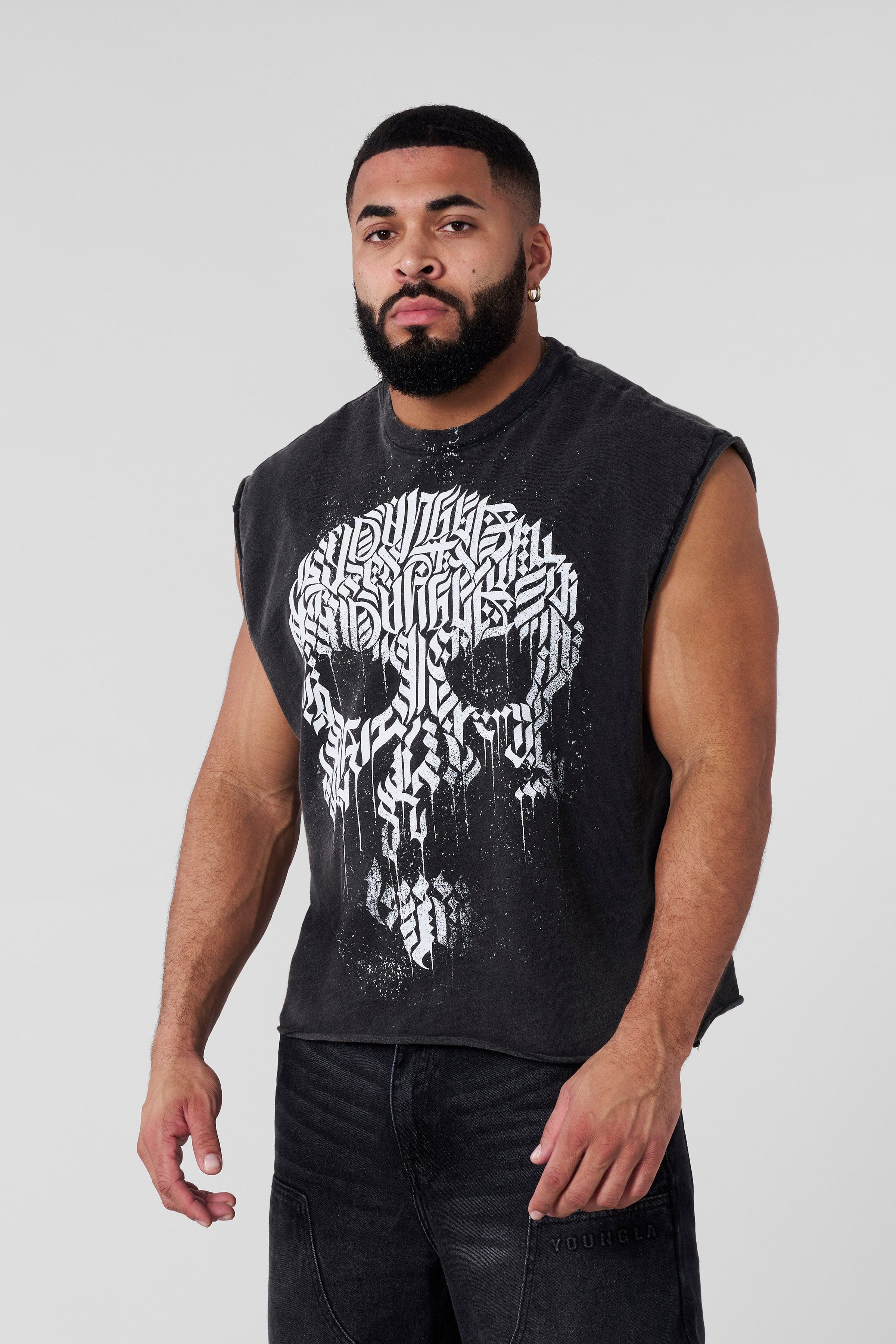 3058 - Slayer Slub Cut-Off