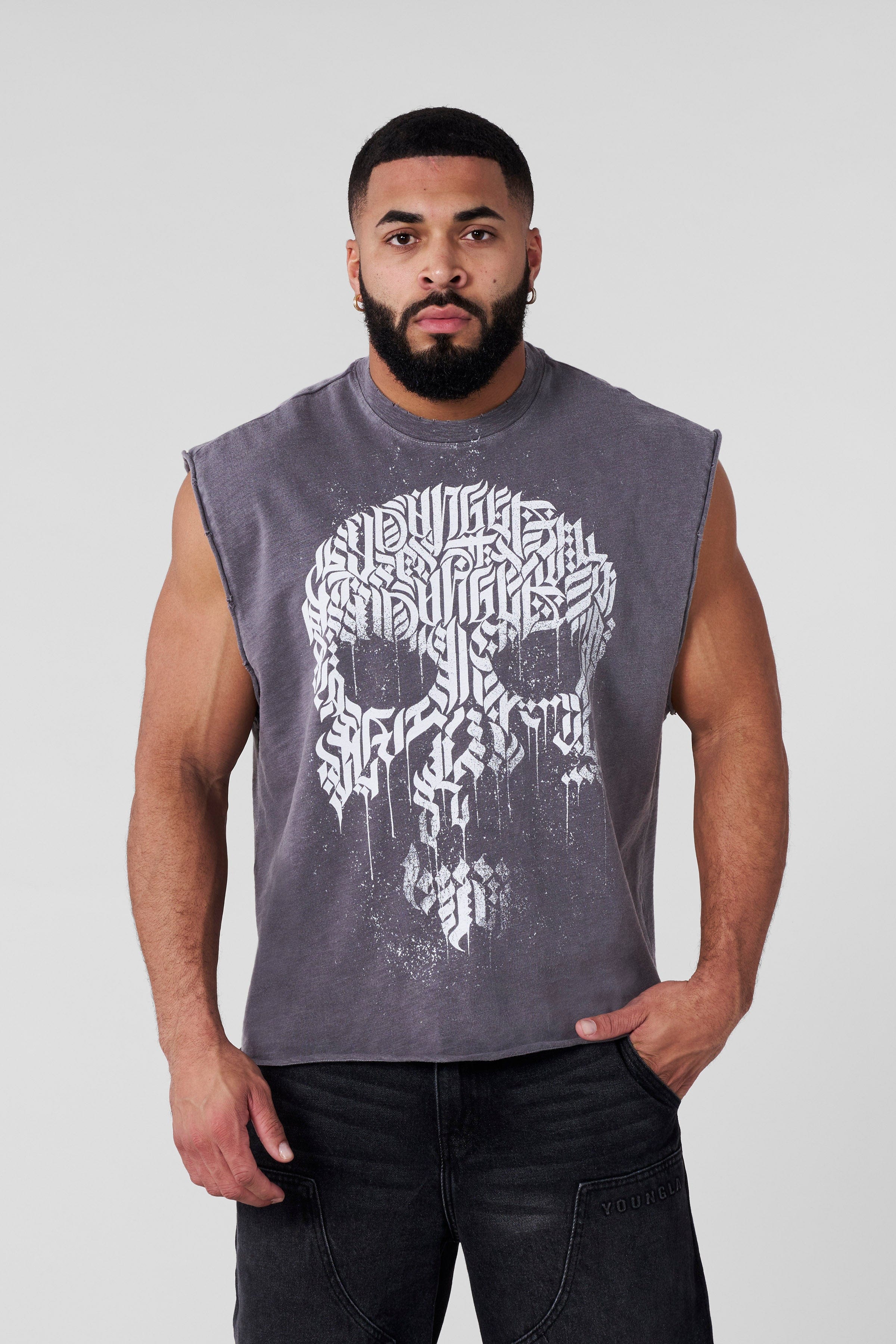 3058 - Slayer Slub Cut-Off