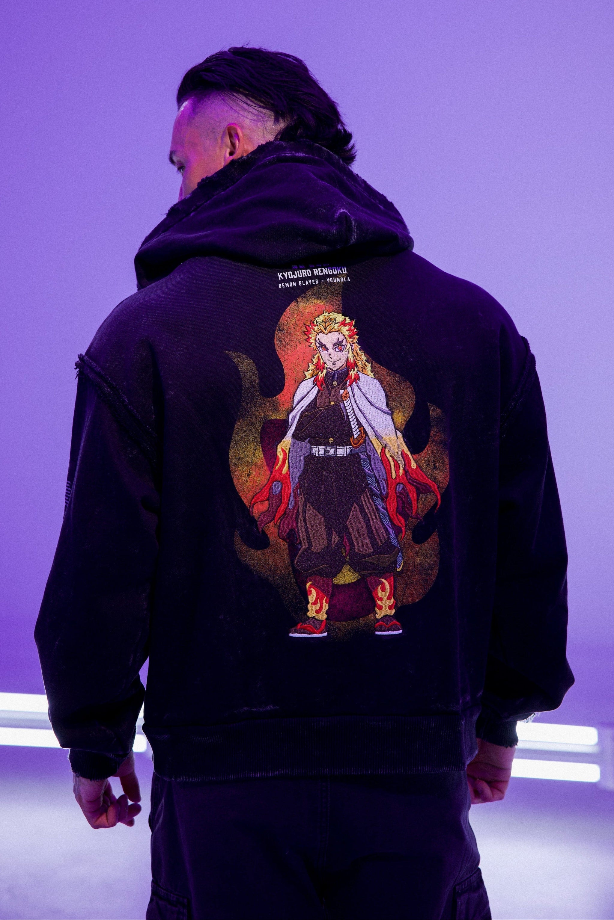 5195 - Demon Slayer: Kimetsu no Yaiba - Zip-ups from YoungLA - $65