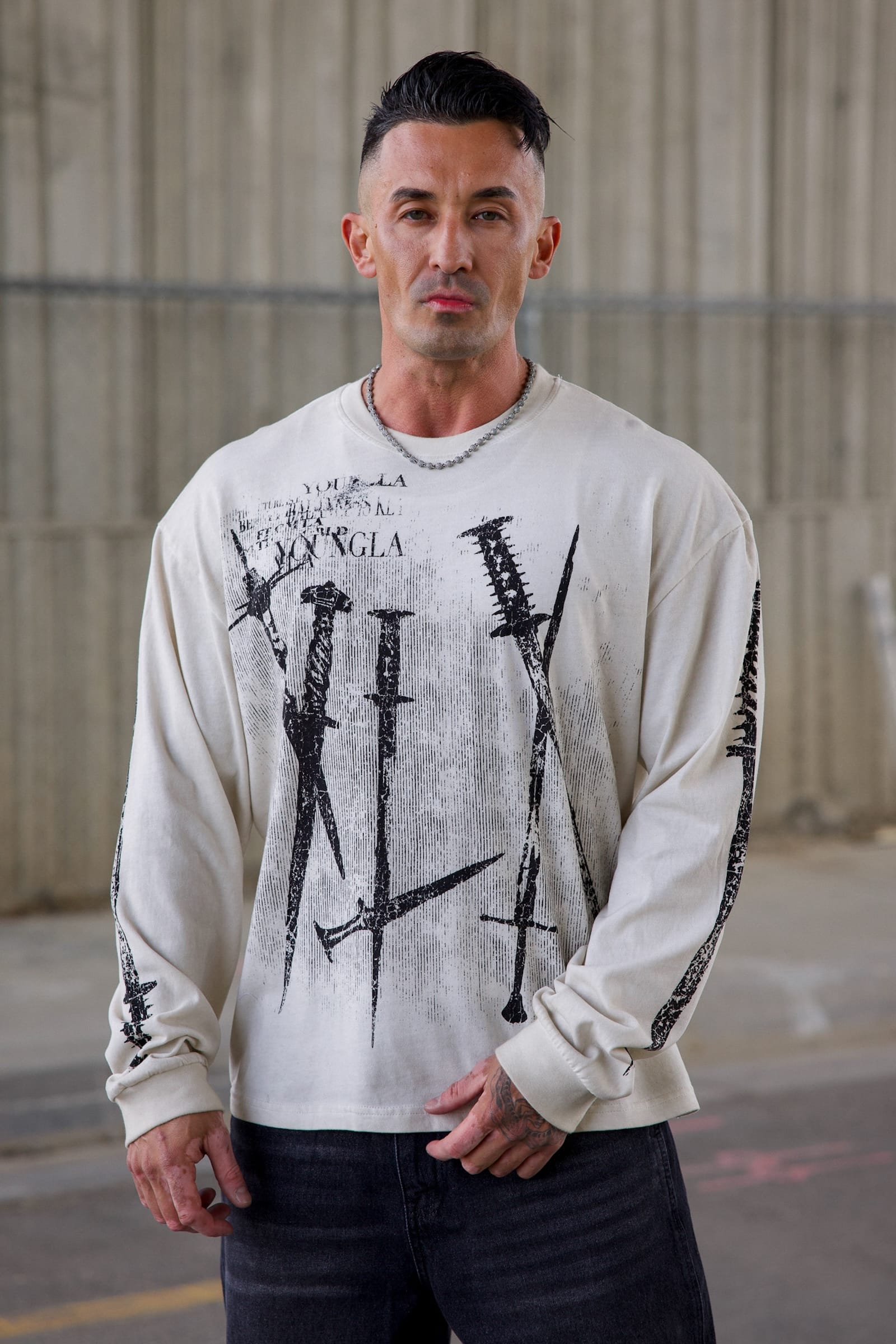 8031 - Iron Edge Longsleeves from YoungLA - $42