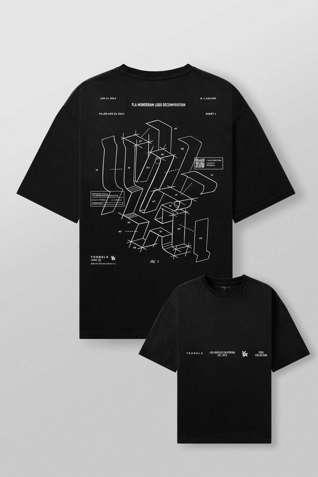 4047 Blueprint Tees YoungLA