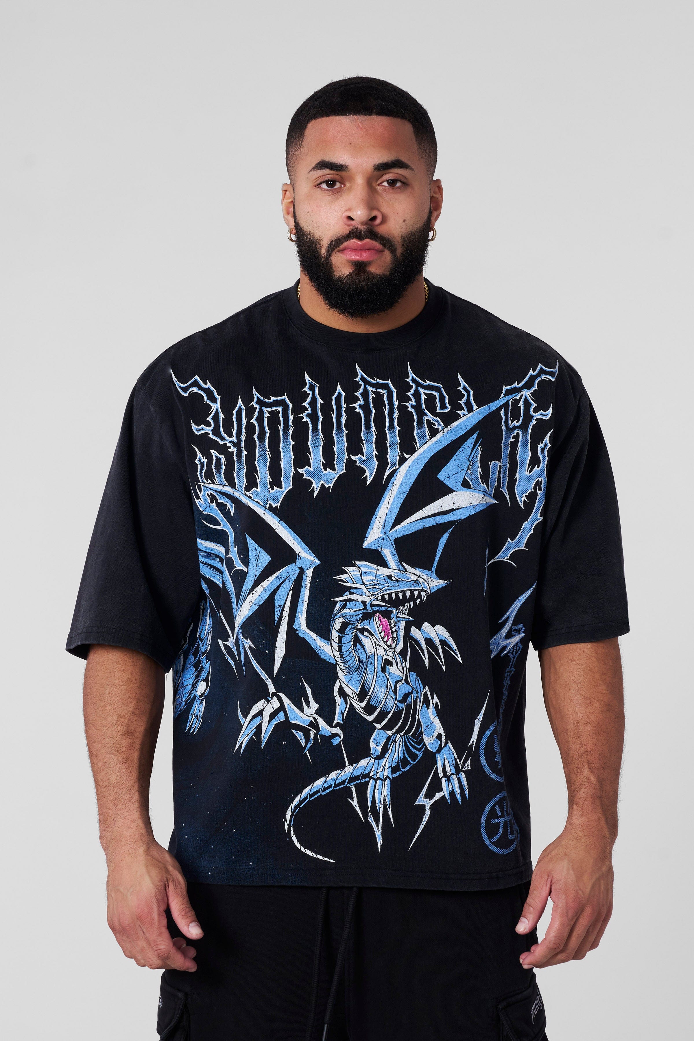 YoungLA Men's 4123 Yu-Gi-Oh! Tees Dark Magician, Small YoungLA Men's 4123 Yu-Gi-Oh! Tees Dark Magician, Small