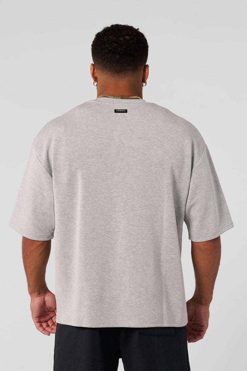 4161 - Soft AF Tees - Soft AF Tee – lightweight, breathable, ultra-soft, perfect for layering or everyday wear in Heather Grey.