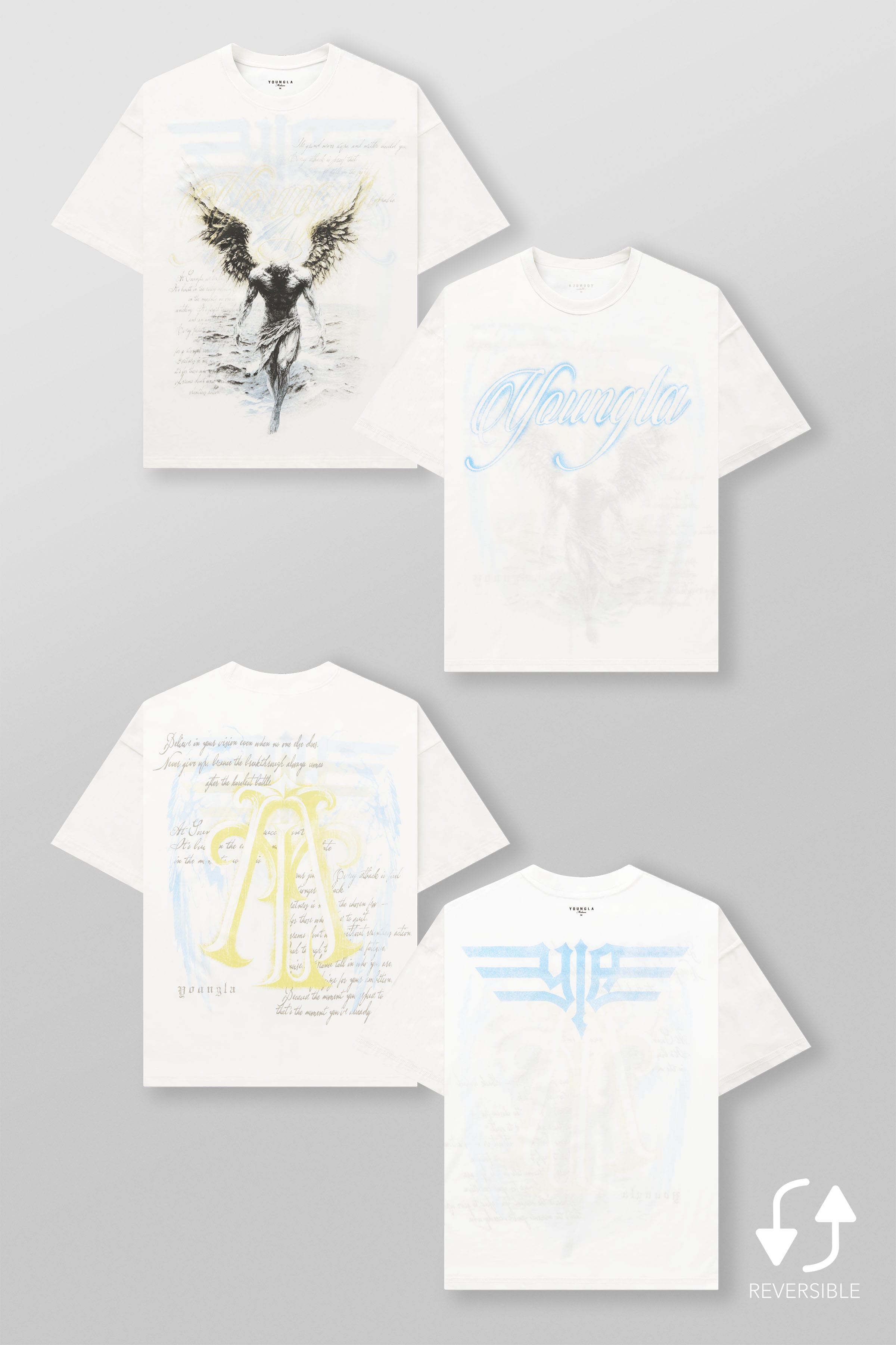 4164 - Reversible Two-Way Tees
