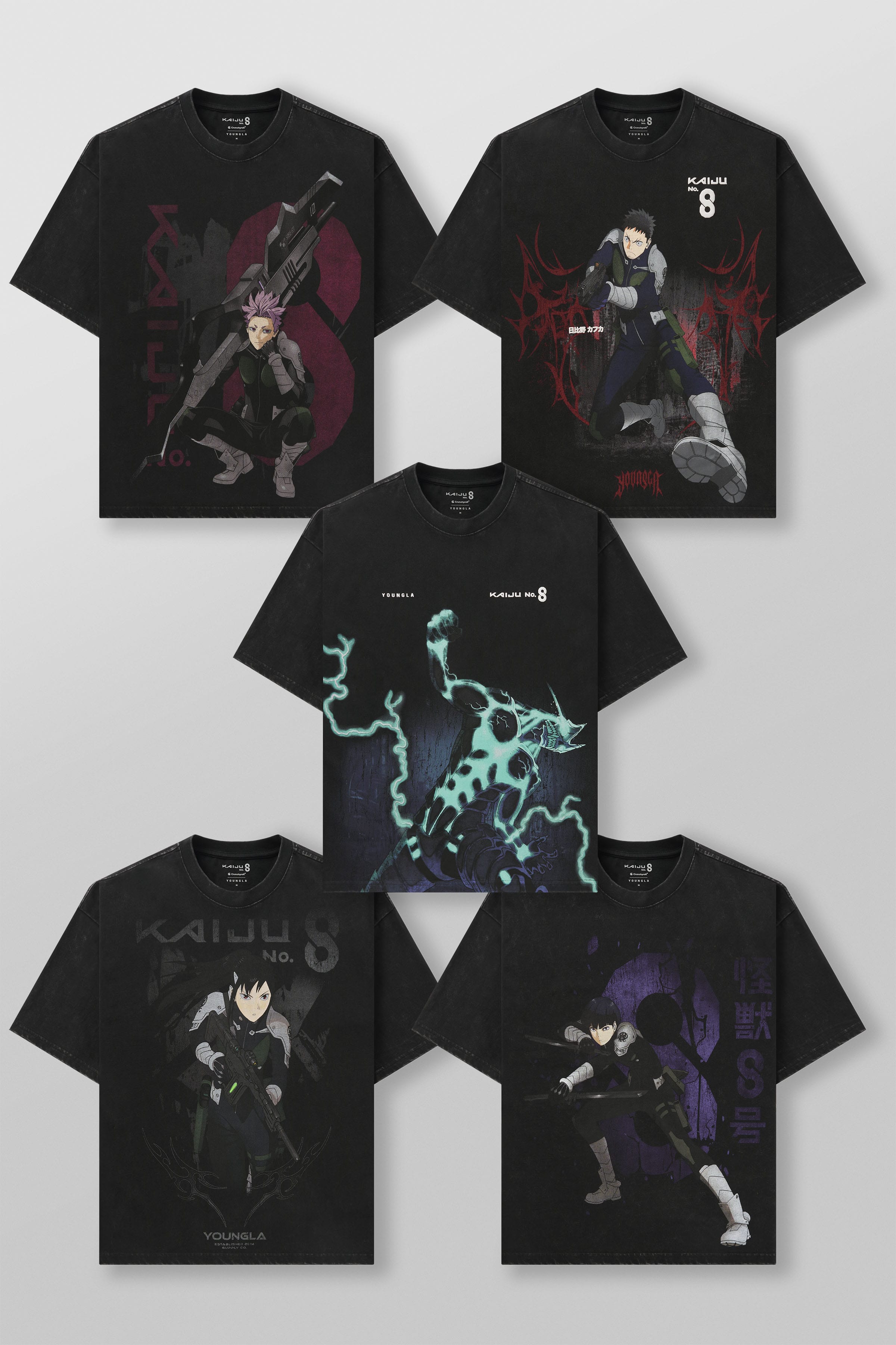 4177 - Kaiju No. 8 Graphic Tees - Sept 9th