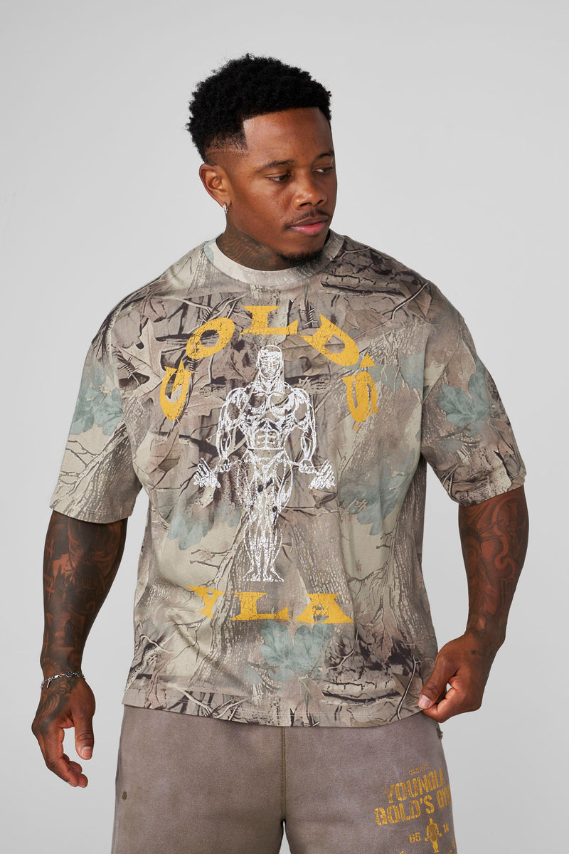 4213 - Gold's Iron Legacy Icon Tees