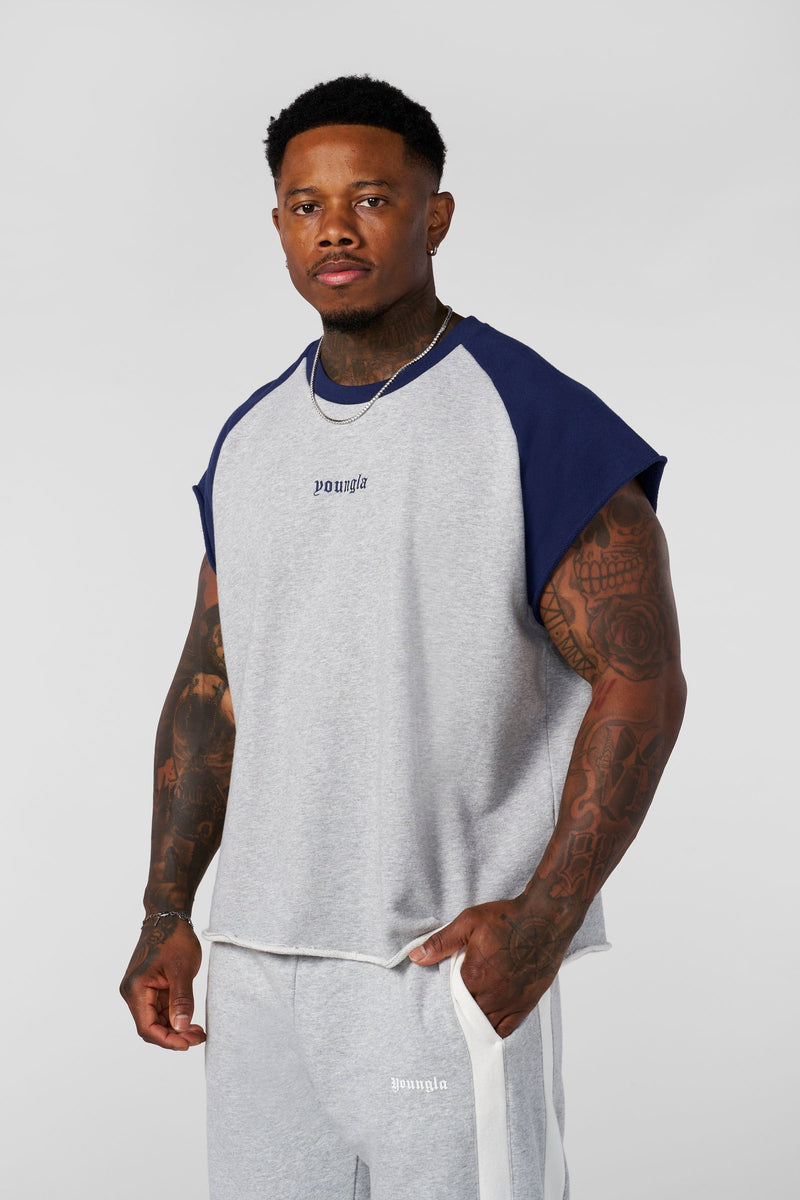 4243 - Raw Raglan Tanks