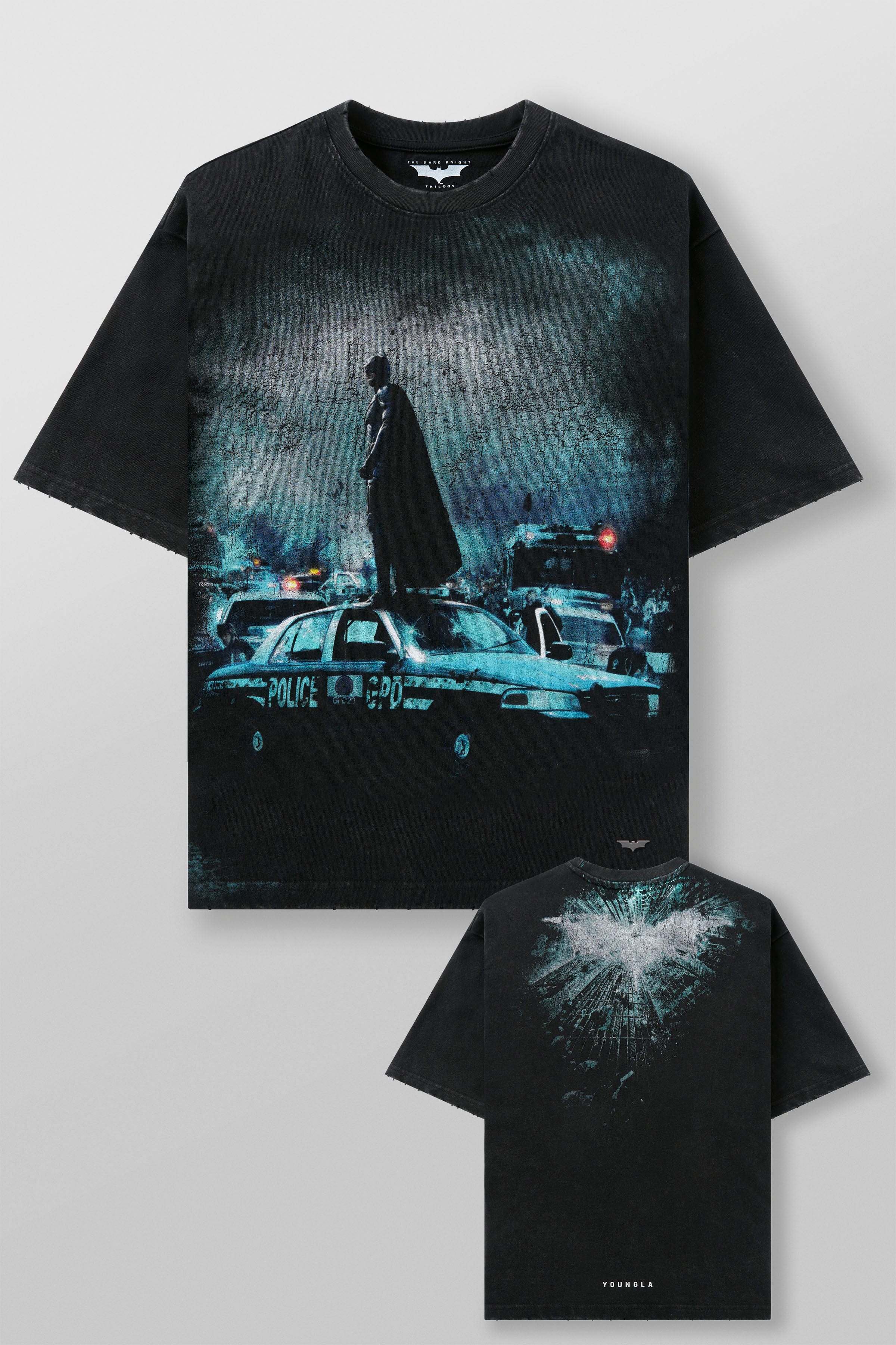 young lA ✖️バットマン Tシャツ【新品未開封】Batman Tee 4255 - Batman Midnight Tees