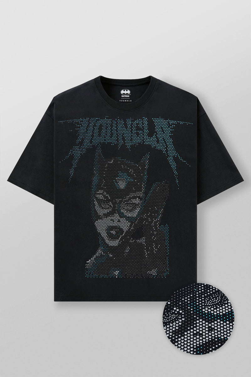 4257 - Batman Rhinestone Tees