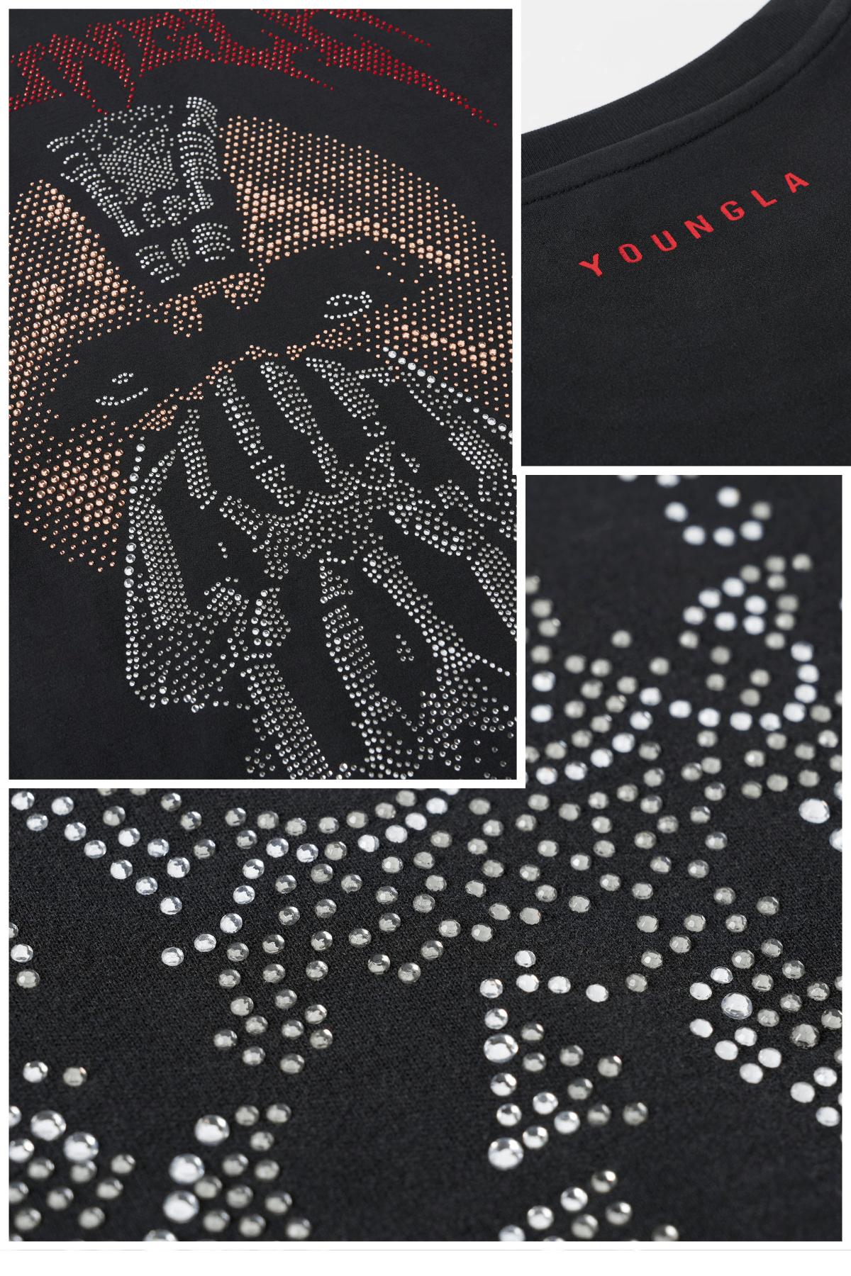 4257 - Batman Rhinestone Tees - BF - NOV 25th