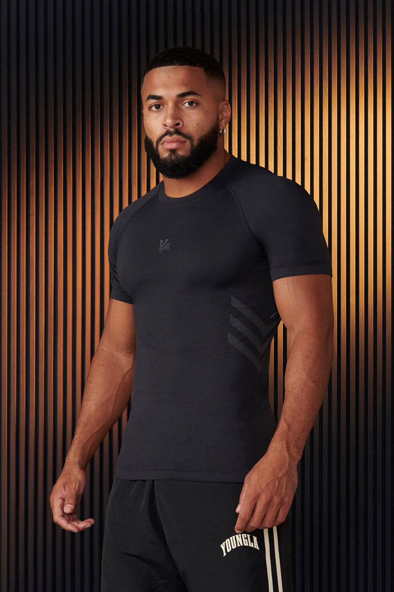 YoungLA Supervillain compression tee, Men's Fashion, Activewear on