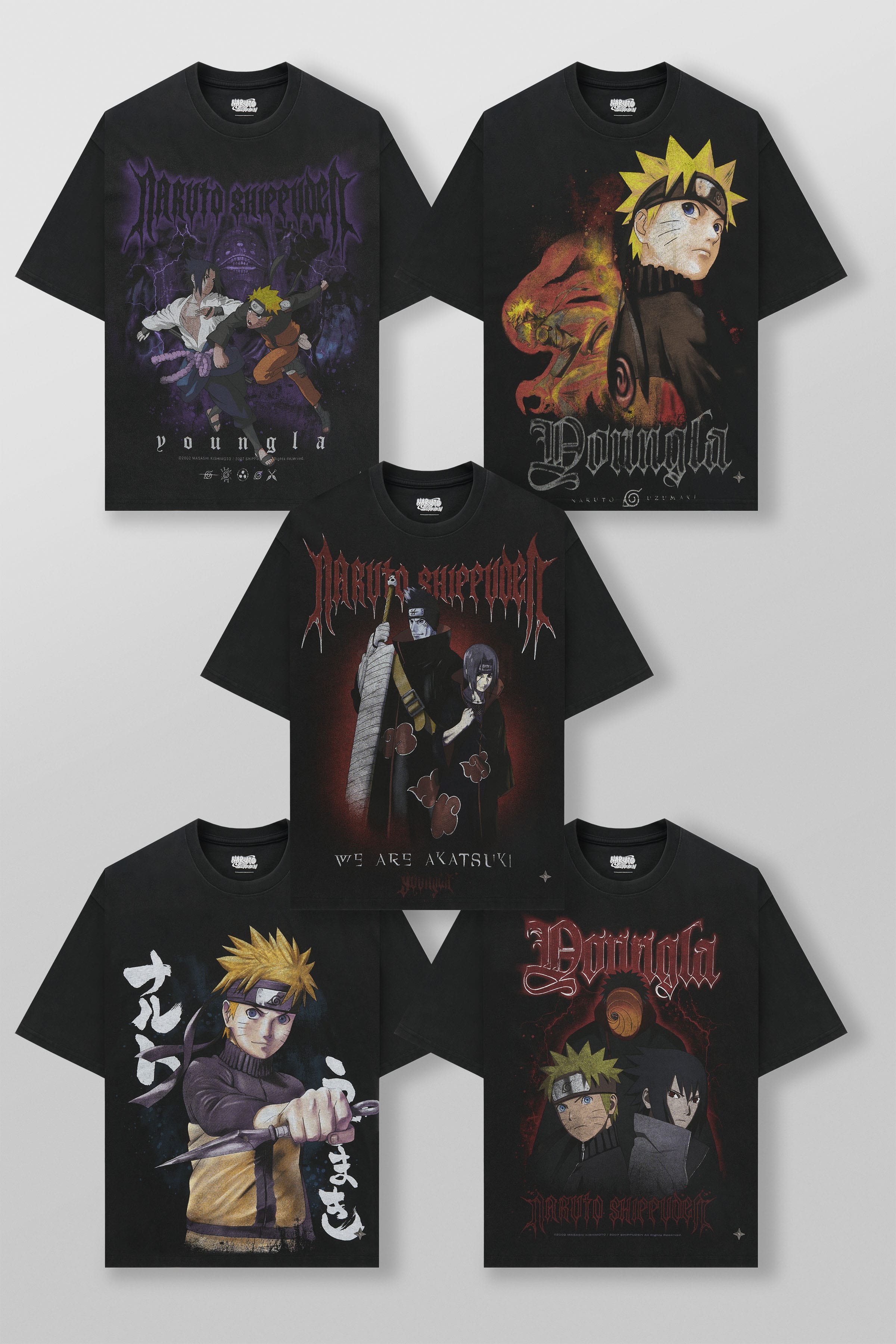 4319 - Naruto Artwork Tees