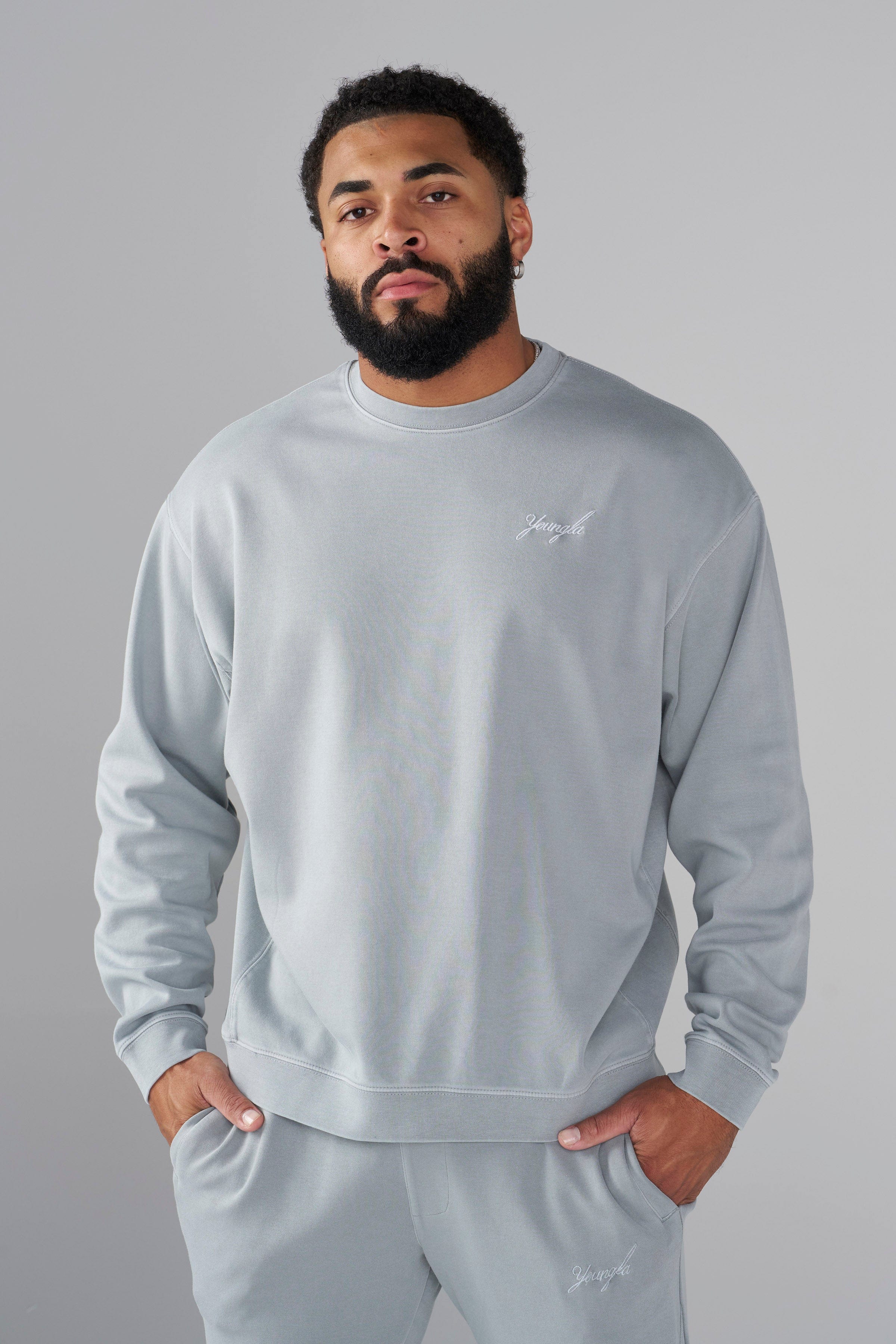 5004 Cloud Comfort Set Crewneck YoungLA