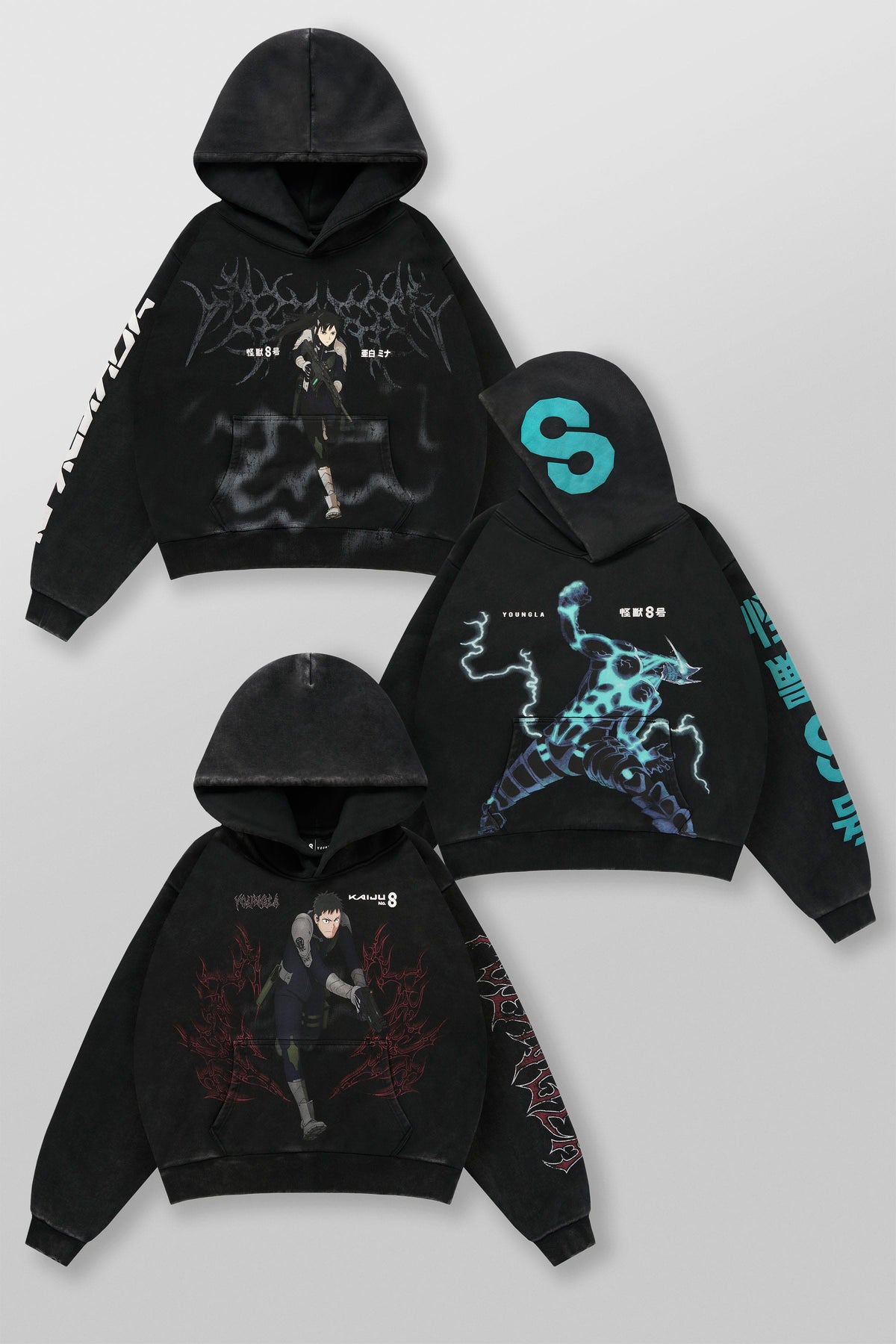 5015 - Kaiju No. 8 Graphic Hoodies - Sept 9th