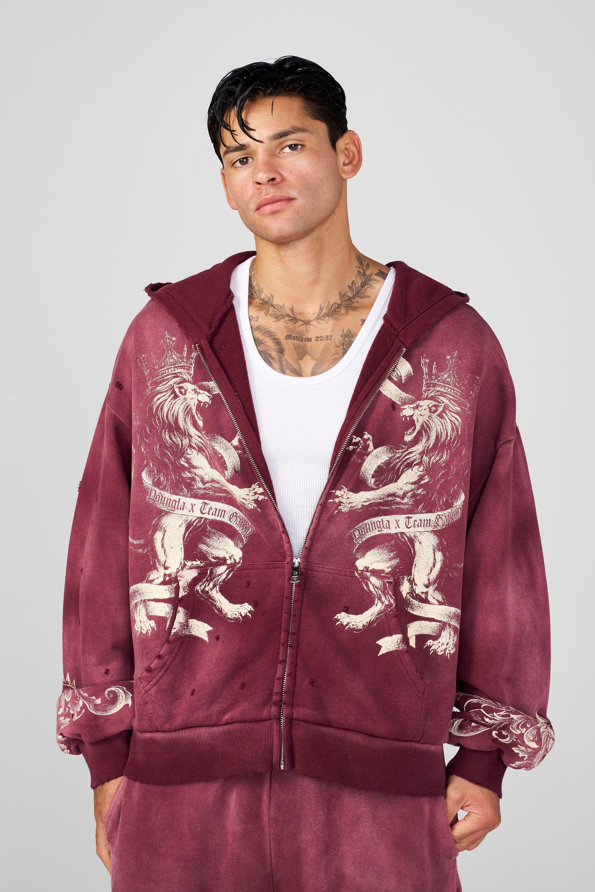 5048 - Team Garcia Zip-Ups from YoungLA - $55