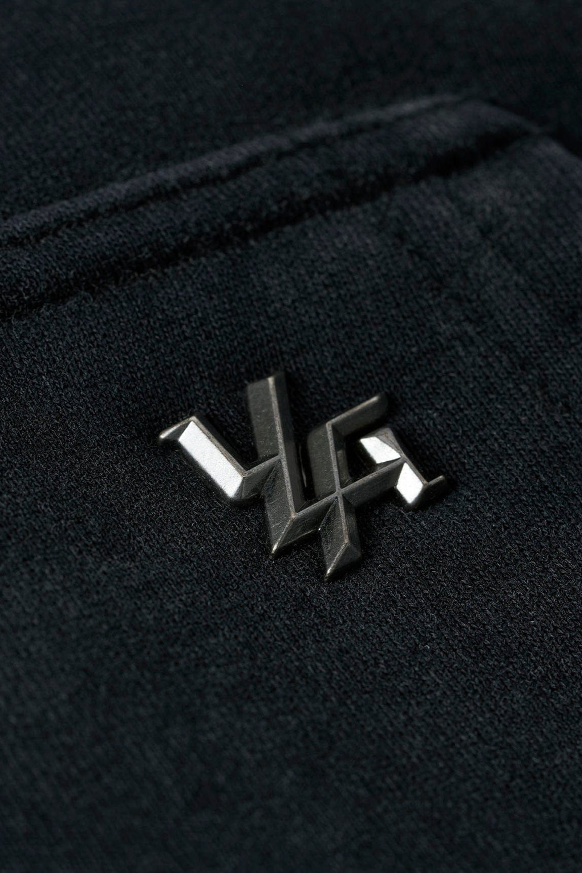 5102 - Elevated Essentials - Zip-Ups - Full-zip heavyweight terry cotton hoodie with front pockets, ribbed finishes, smooth zipper, and minimal 'Elevated' print in colour Black Wash.