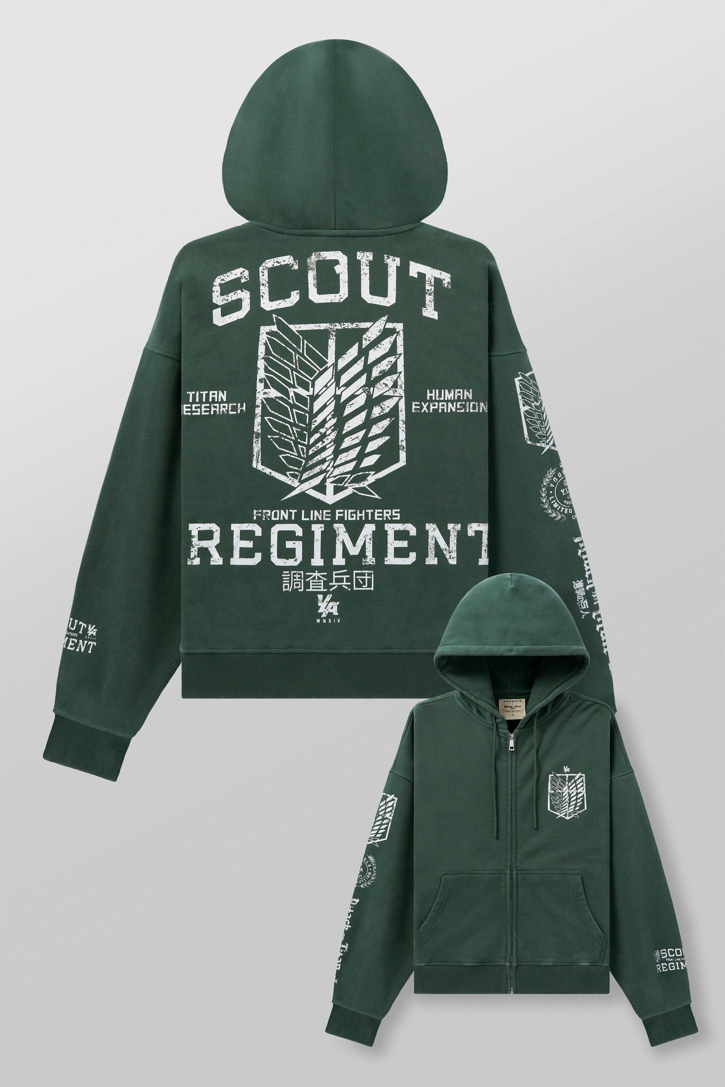 Anime Attack On Titan Scout Coat Attack On Titan Costume Green
