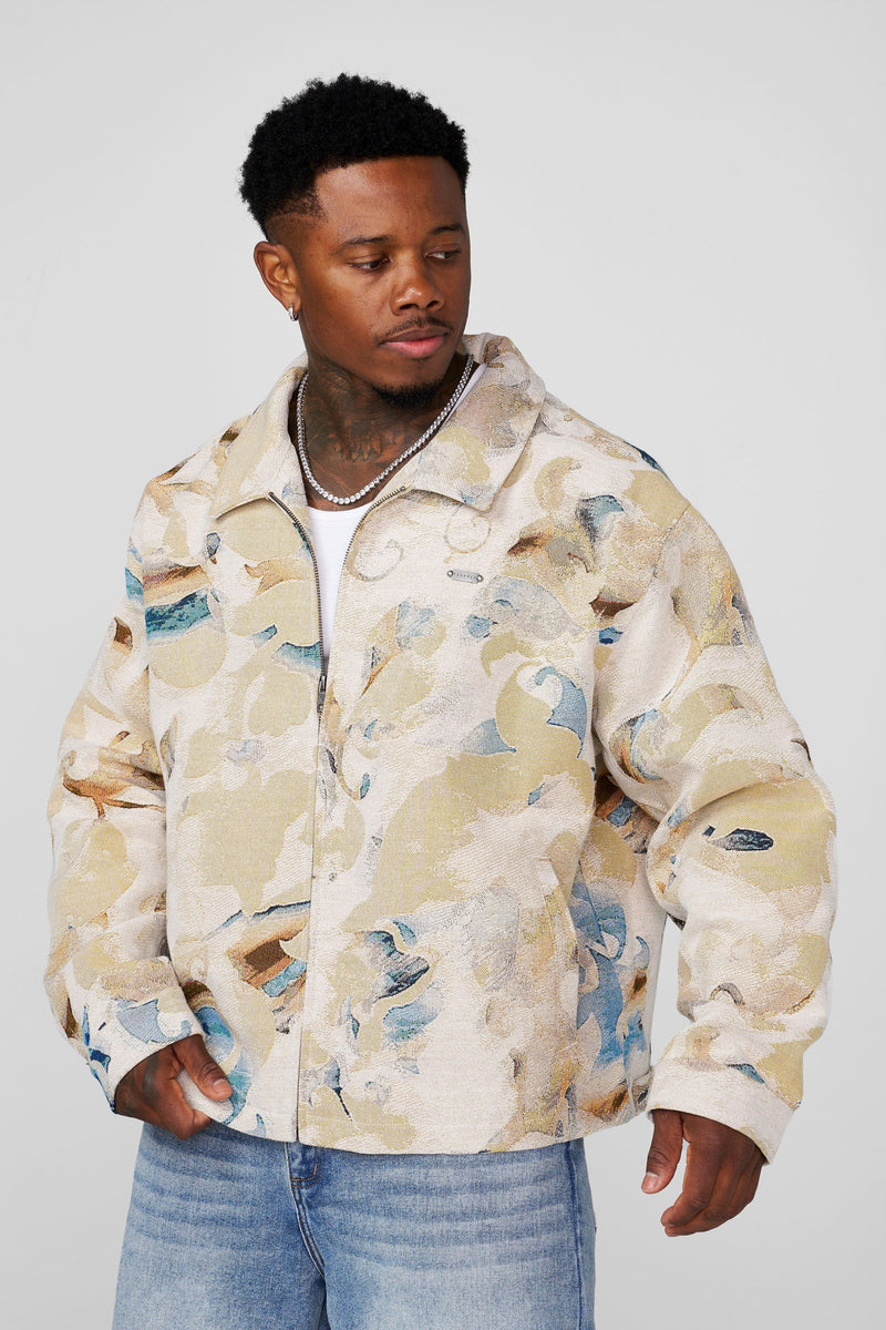 5155 - Abstract tapestry Jacket