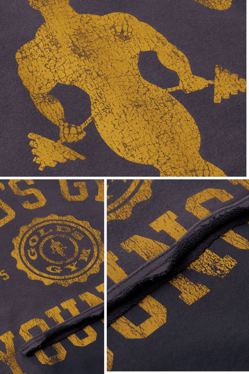 5167 - Gold's Iron Legacy Crest Hoodies