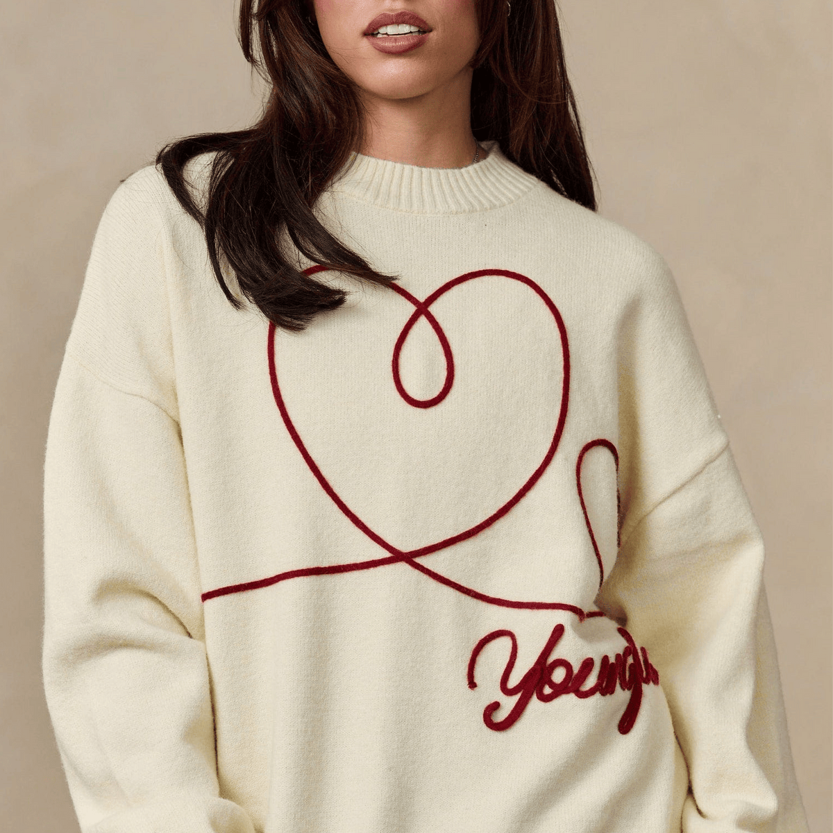 W5220 Hearts Sweater