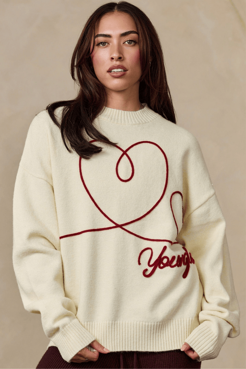 W5220 Hearts Sweater