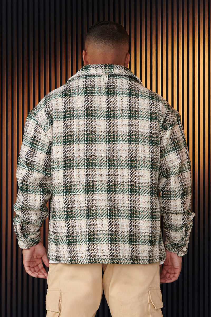 519 -  Woven Flannel Jackets