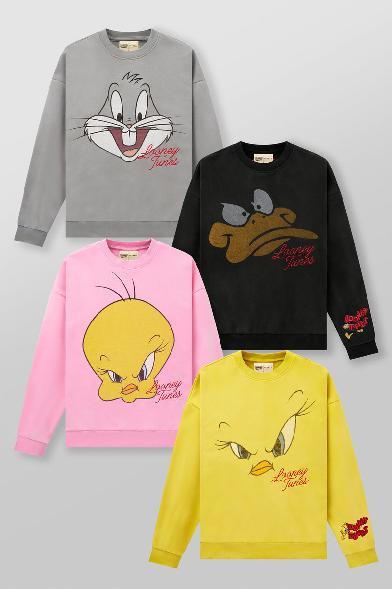 5255 - Looney Tunes Face Crewnecks - July 7th