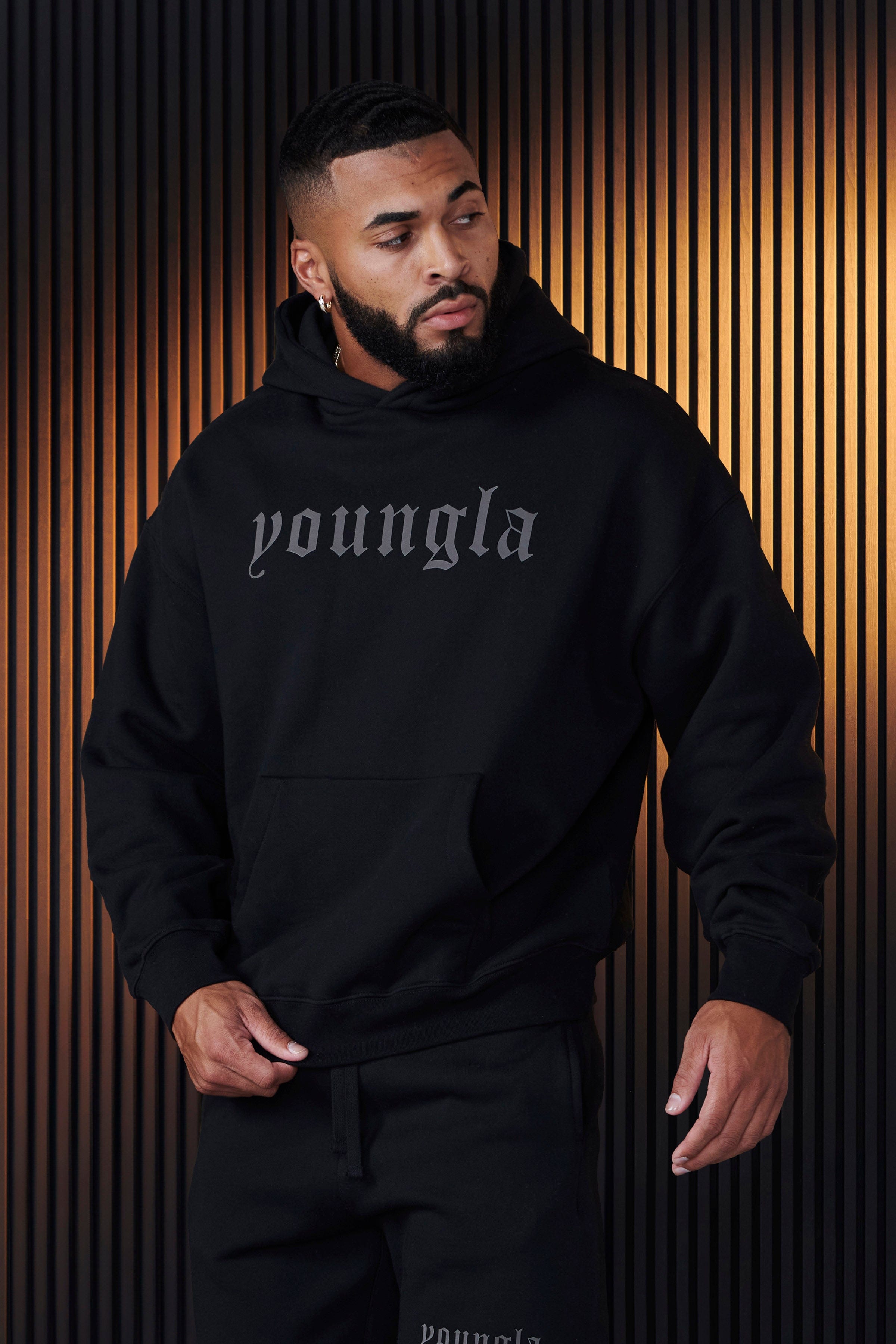 Tony 566 Cloud 9 Hoodies Charcoal Small